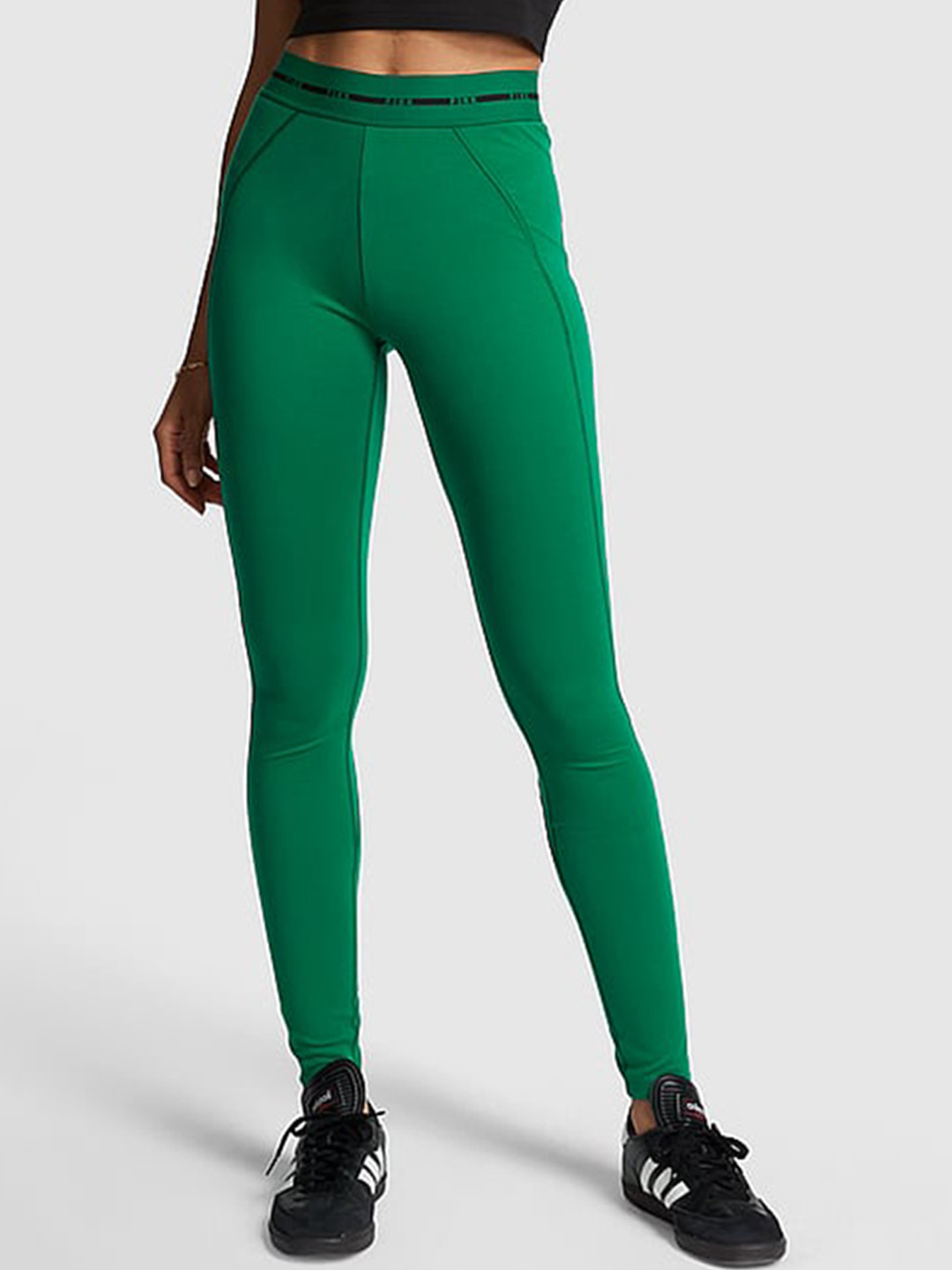 

Victoria's Secret PINK Soft Ultimate Quick Dry High-Rise Tights, Green