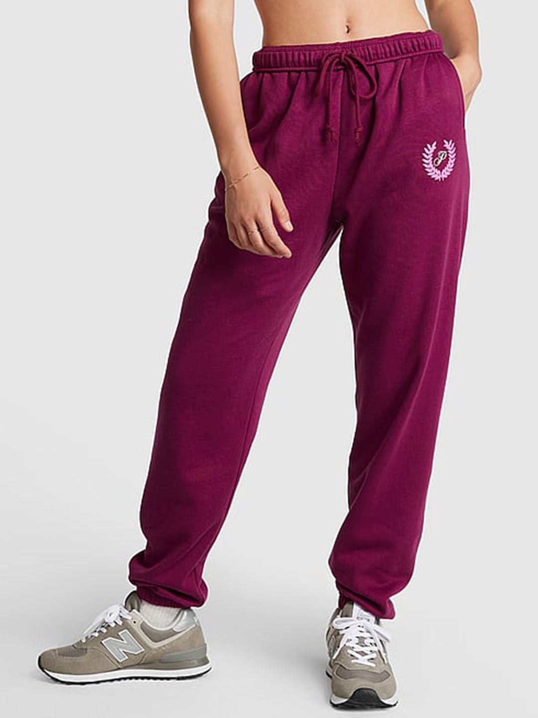 

Victoria's Secret PINK Everyday Women Fleece High-Rise Gym Joggers