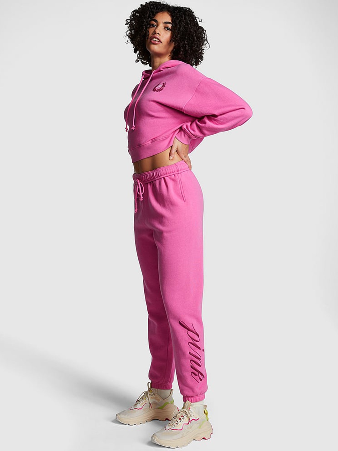 

Victoria's Secret PINK Everyday Fleece High-Rise Gym Joggers