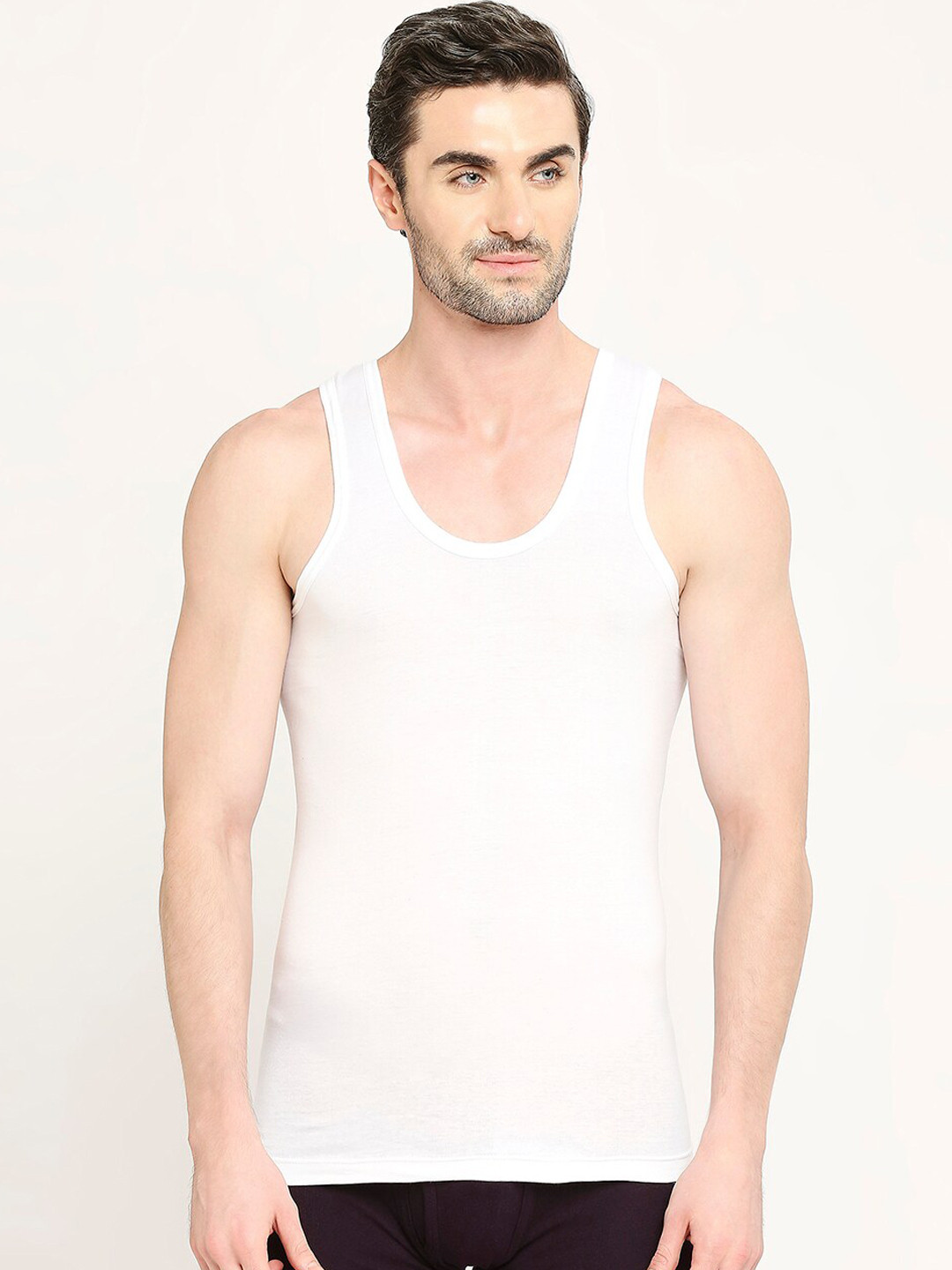 

VIP Pack Of 3 Light Weight Pure Cotton Innerwear Vests, White
