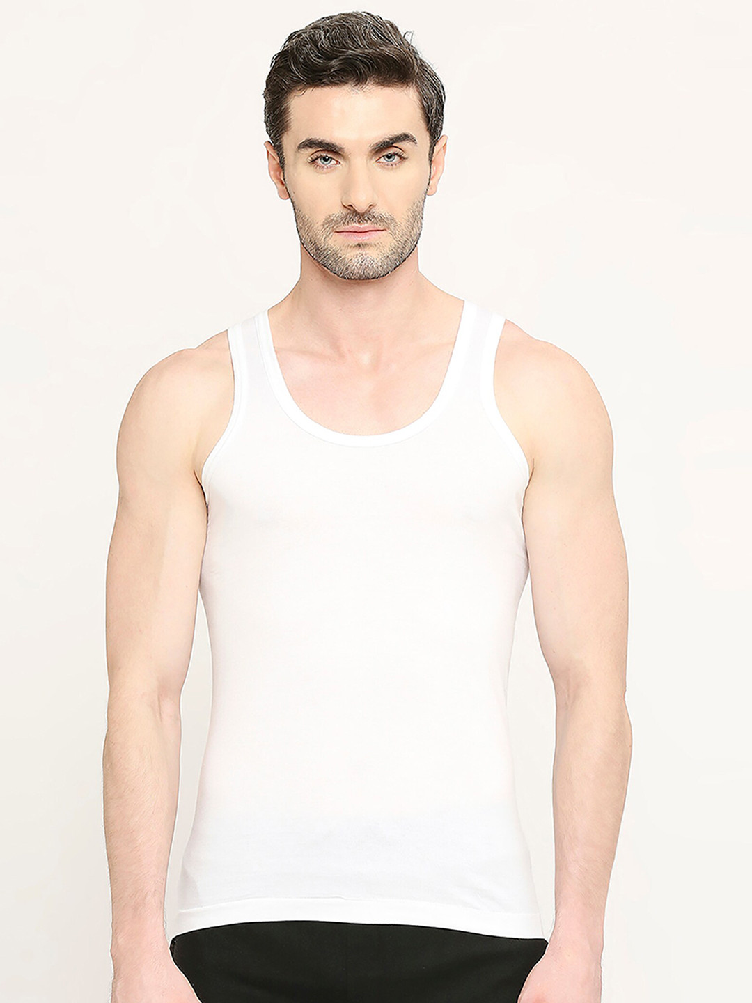 

VIP Pack Of 6 skin Breathe Pure Cotton Innerwear Vests, White