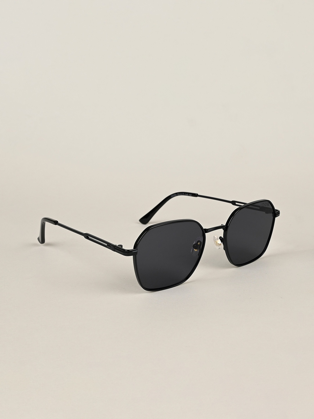 

IDOR Unisex Oval Sunglasses with UV Protected Lens IDOR-56054, Black
