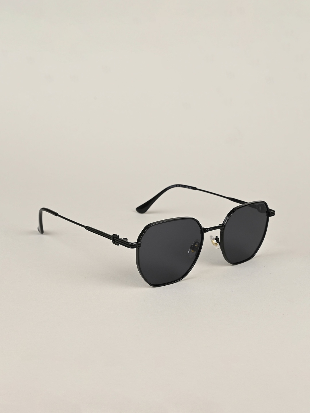 

IDOR Unisex Oval Sunglasses with UV Protected Lens IDOR-56025, Black