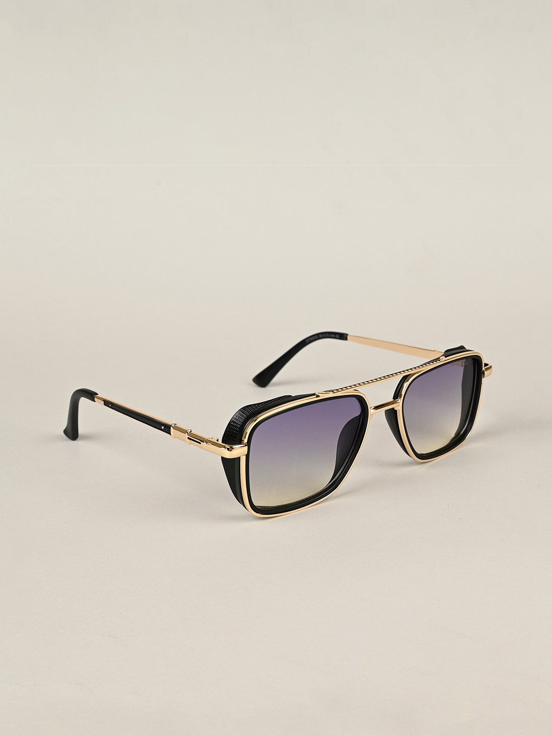 

IDOR Unisex Rectangle Sunglasses with UV Protected Lens IDOR-56045, Blue