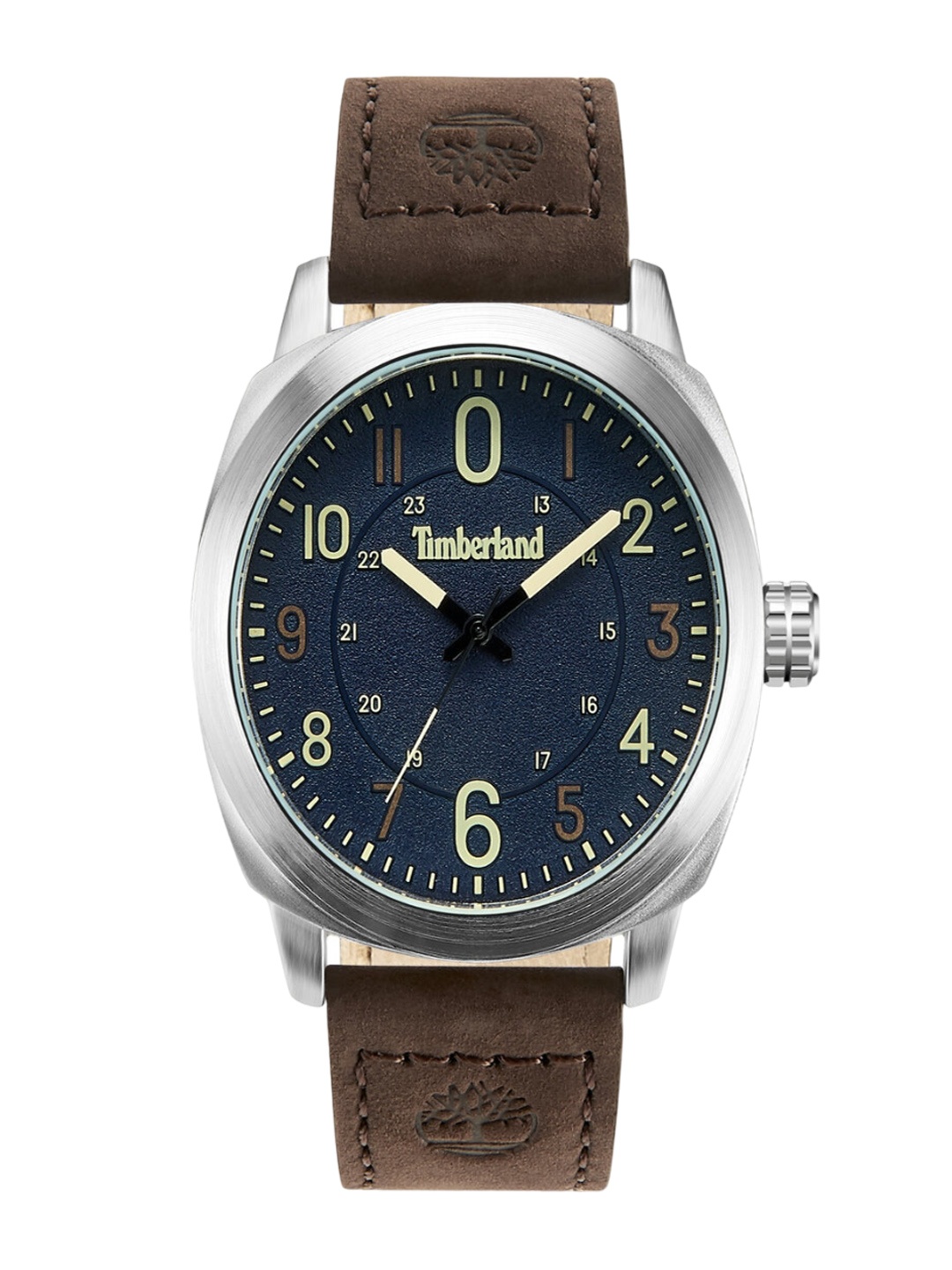 

Timberland Cillicothe-Z Men Leather Analogue Watch TDWGA9001902, Blue