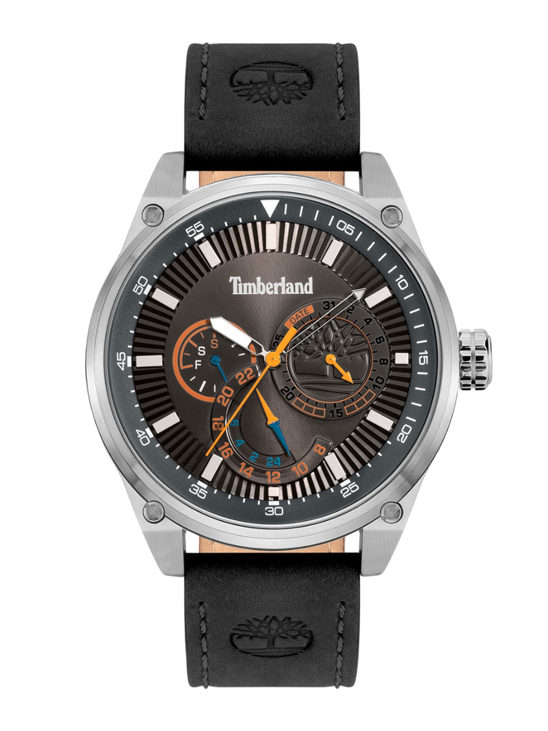 

Timberland Dumbarton-Z Men Round Analogue Watch TDWGF9000901, Black