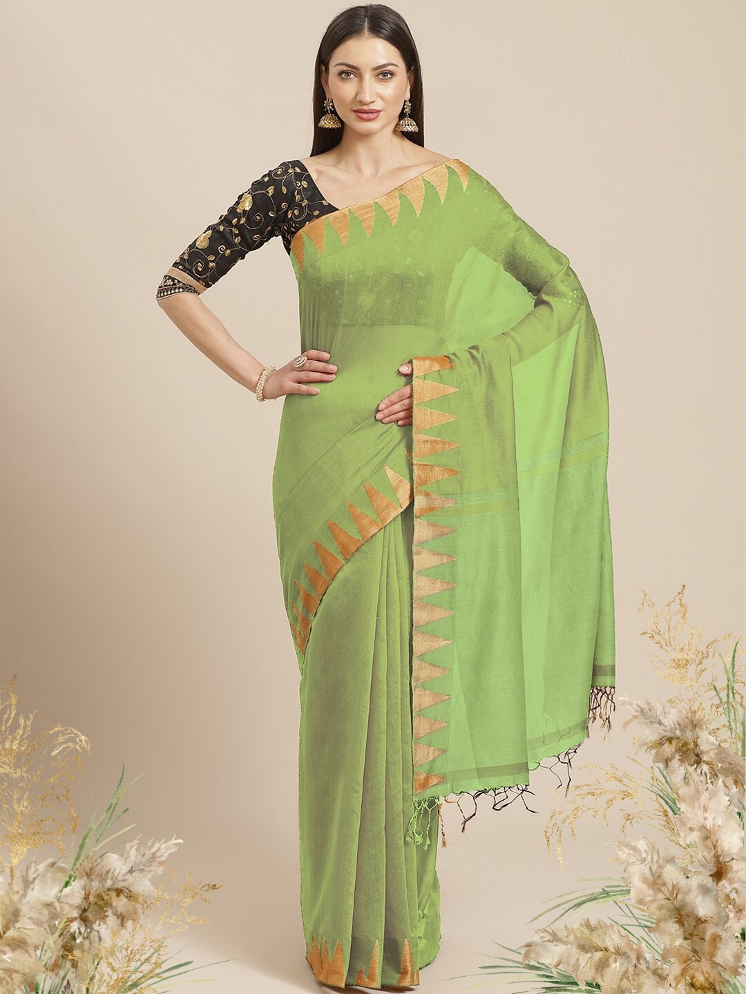 

Chhabra 555 Women Sarees, Green