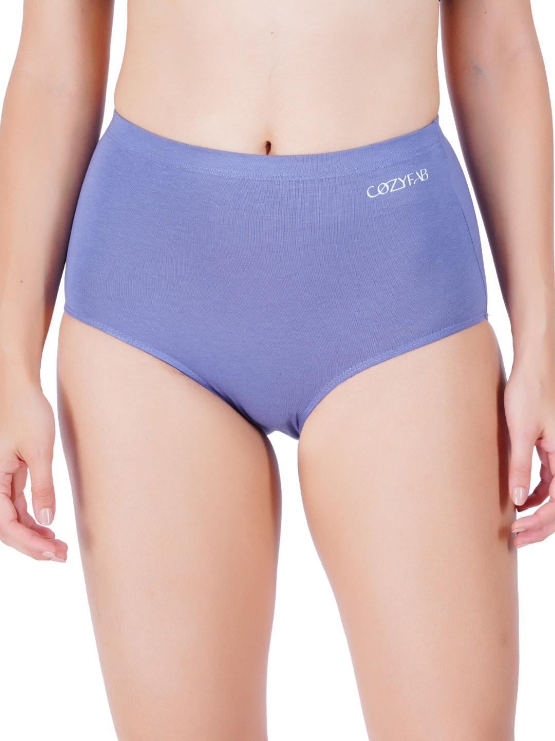 

CozyFab Women Anti-Odour High-Rise Hipster Briefs, Lavender