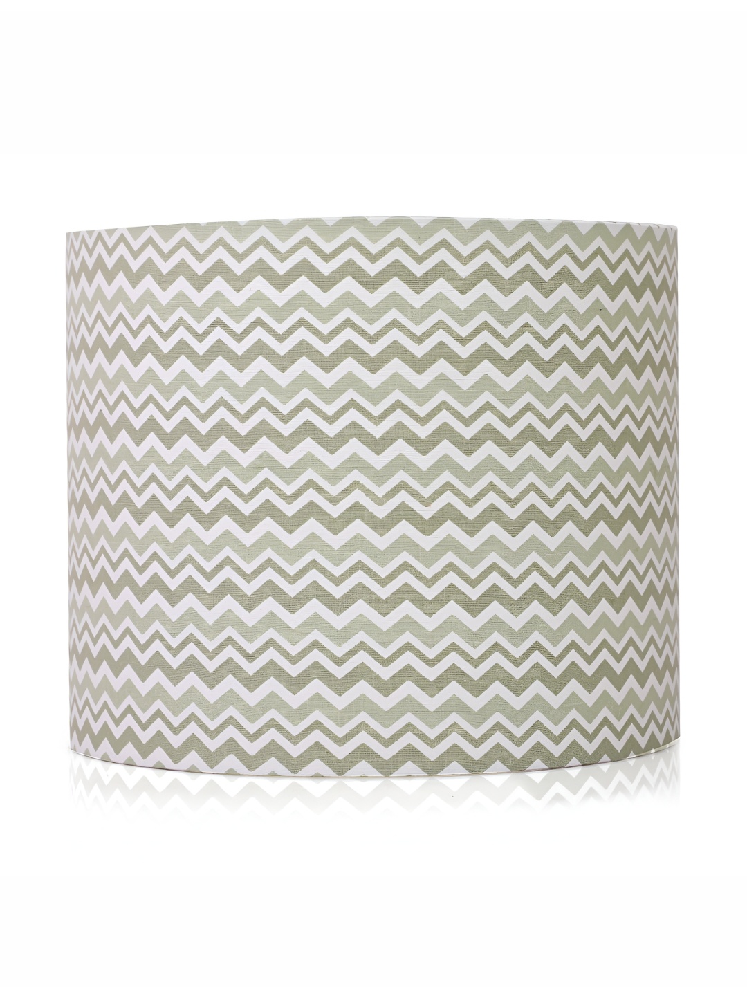 

Lampenschirm India Green Printed Cotton Traditional Cylindrical Shaped Table Lamp