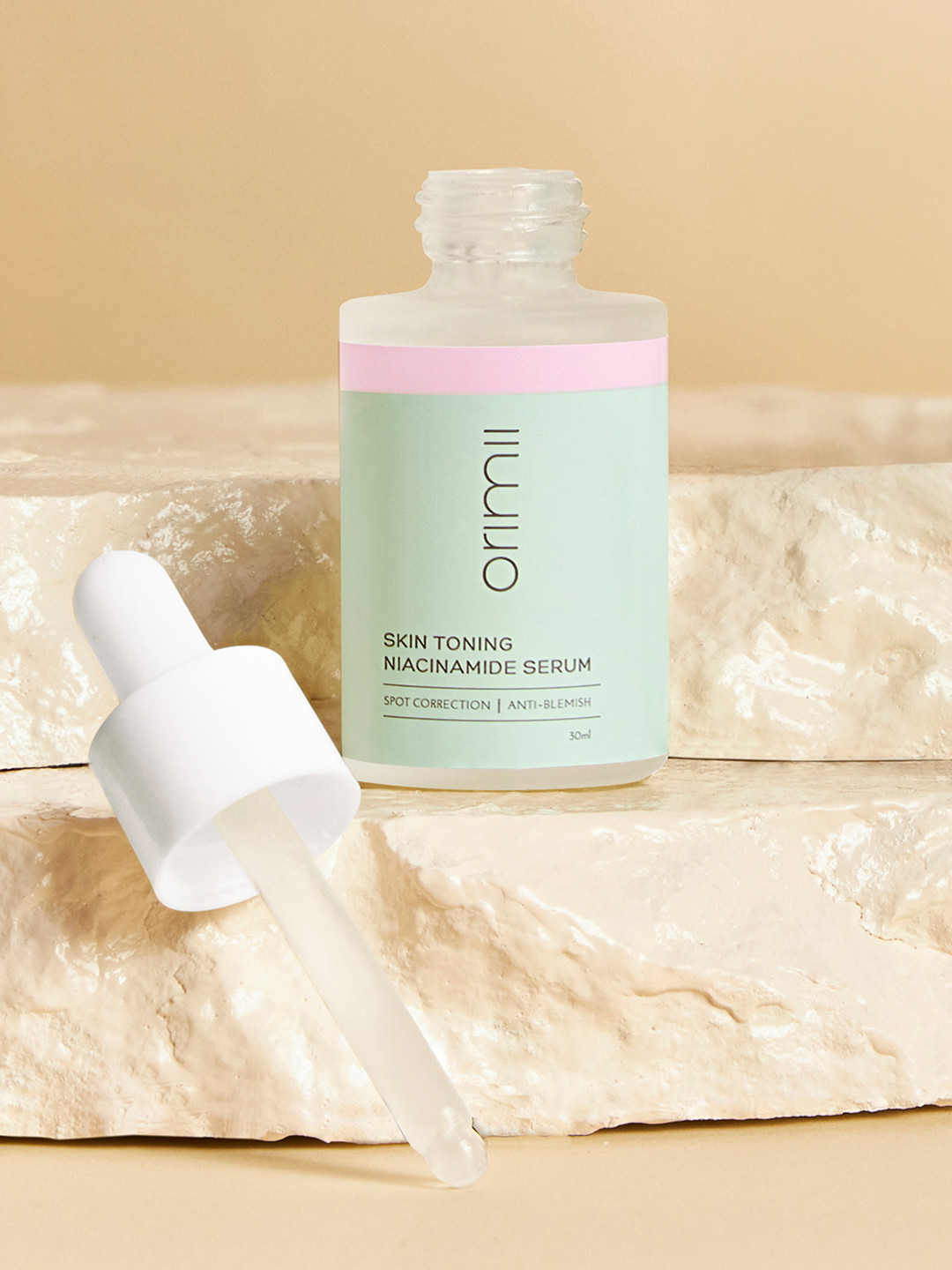 

Orimii Skin Toning Niacinamide Face Serum - 30 ml, Green