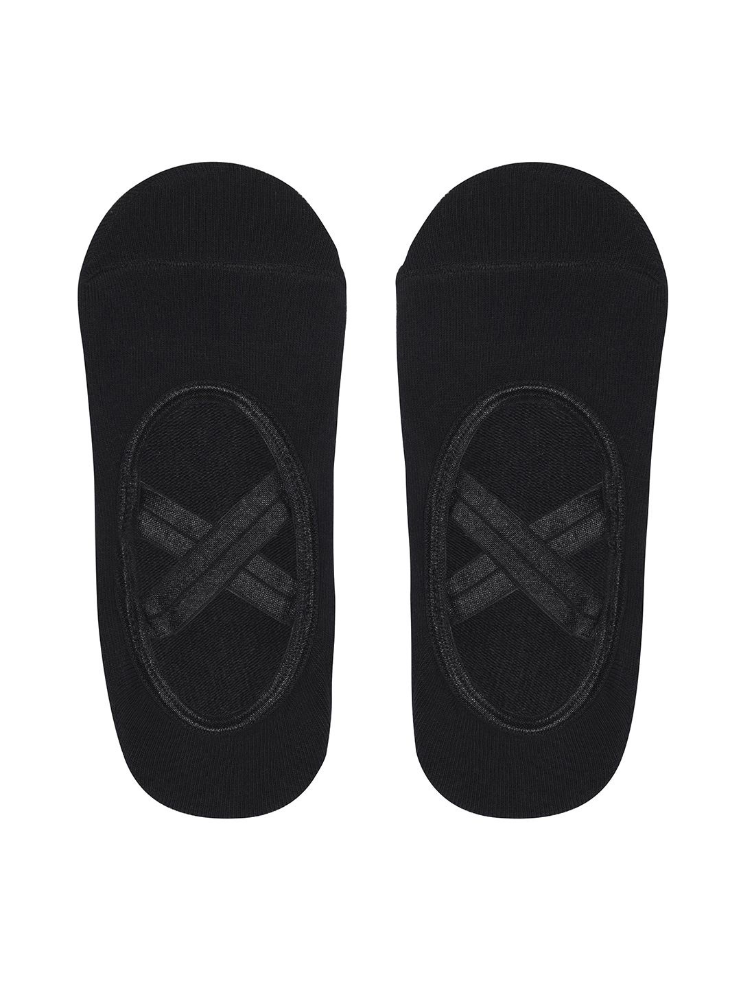 

Mint & Oak Women Patterned Cotton Ankle-Length Socks, Black