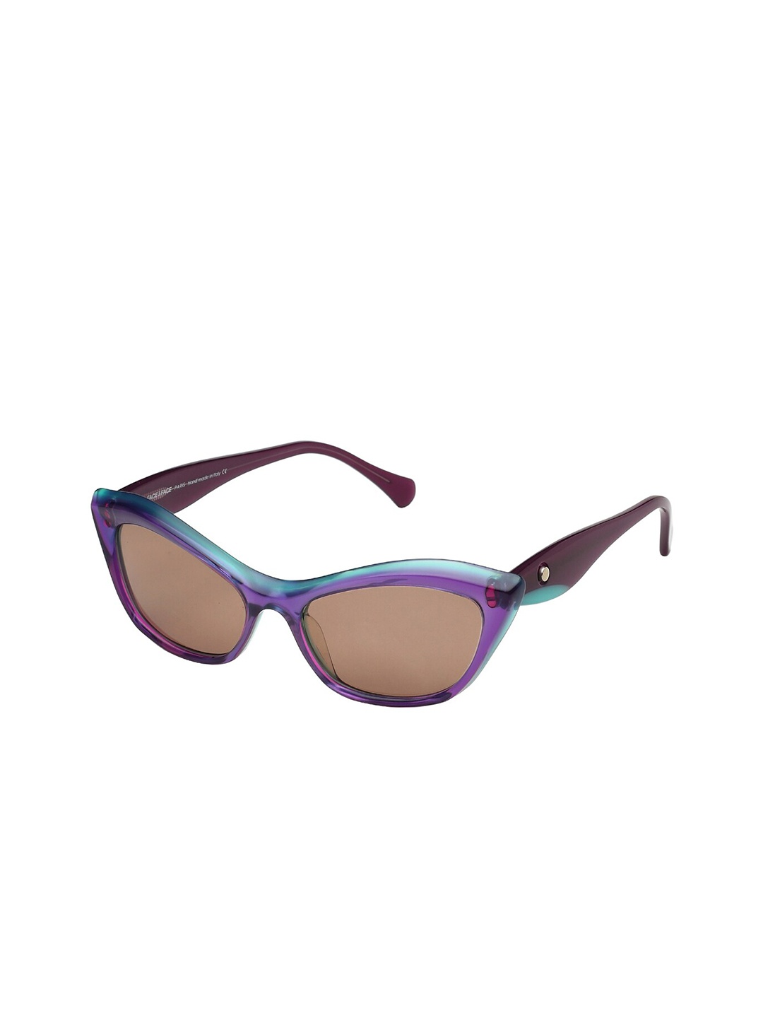 

FACE A FACE Women Butterfly Sunglasses with UV Protected Lens FACE A FACE SENSO 3 2051 S, Brown