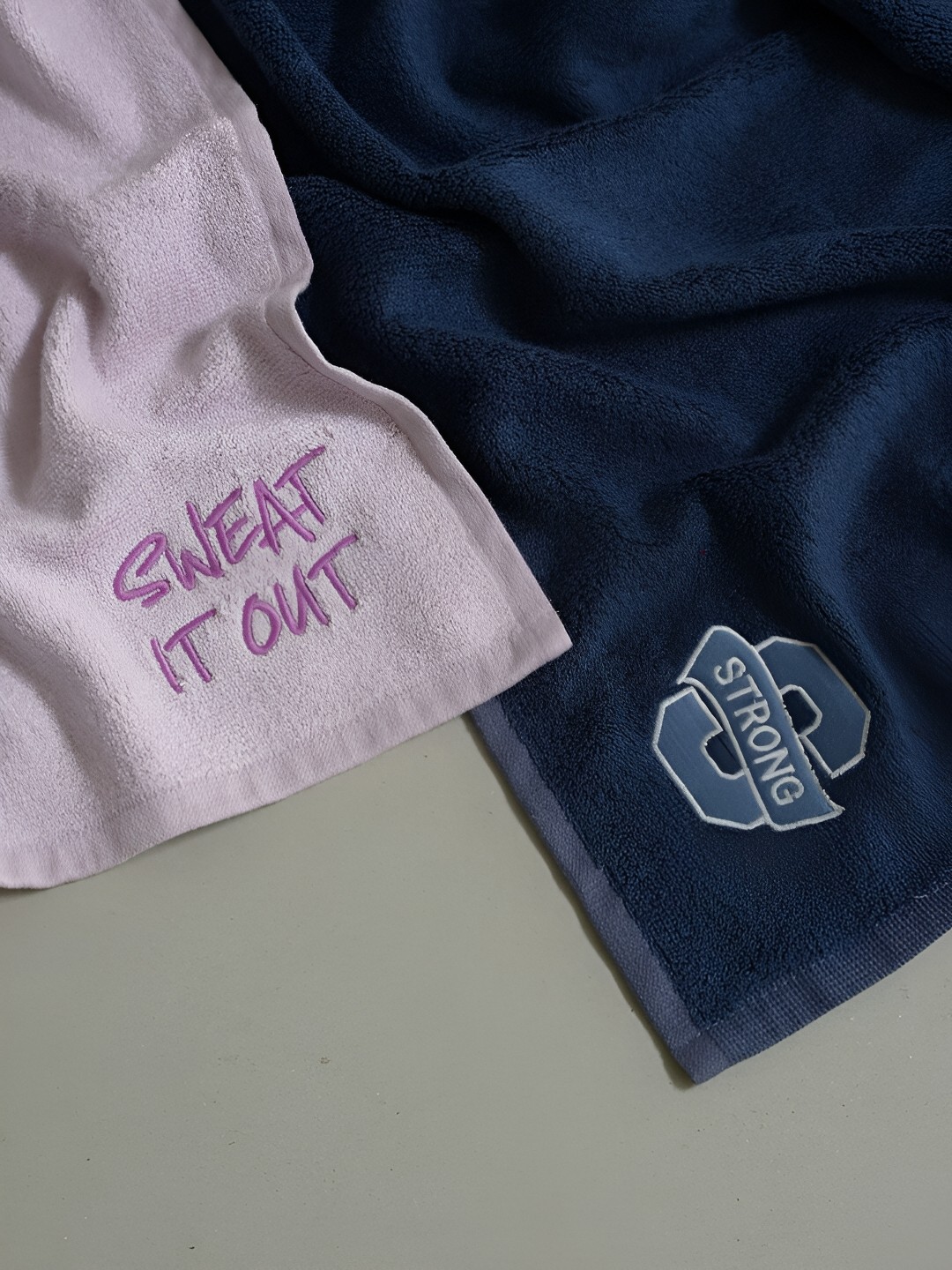 

Doctor Towels 2Pieces Blue & Pink Ultra Soft & Absorbent Banana Terry Face&Hand Towel Set, Rose