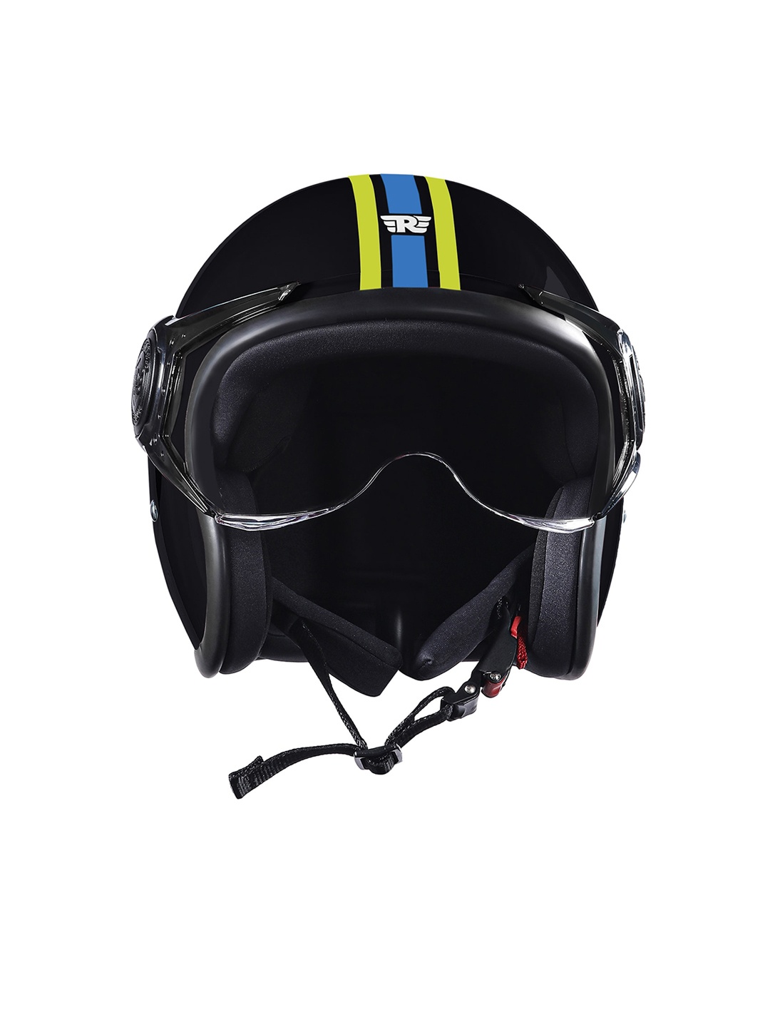 

Royal Enfield Dual Wing 1901 Open Face Helmet, Black