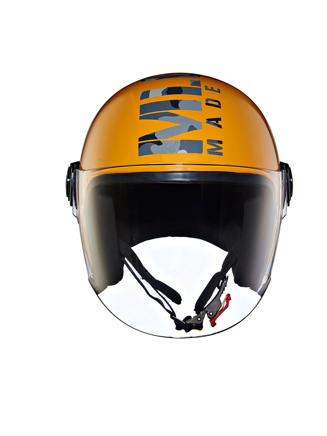 

Royal Enfield Copter Camo Helmet, Yellow