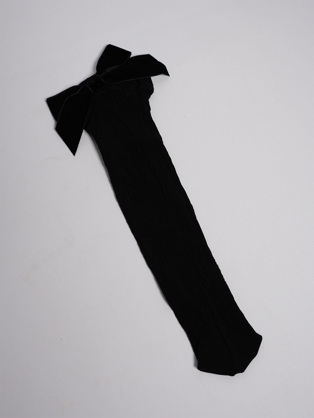 

Theater Women Self Design Calf-Length Socks, Black