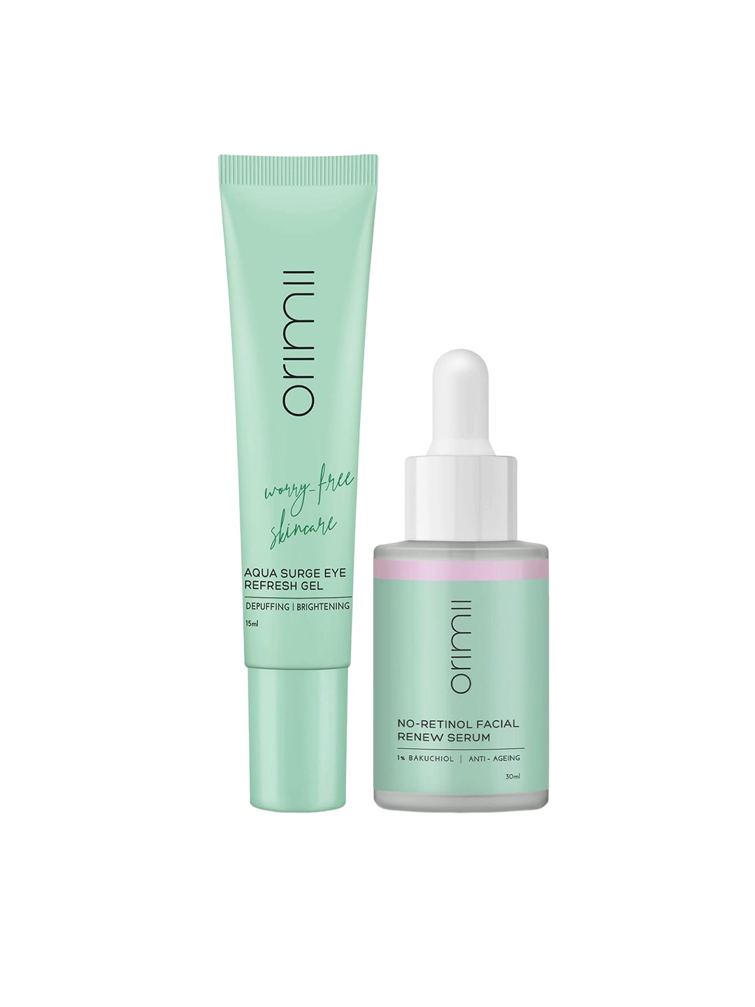 

Orimii Retinol-Free Youth Restore Regime With Anti-Ageing Serum & Eye Cream-15ml + 30ml, Na
