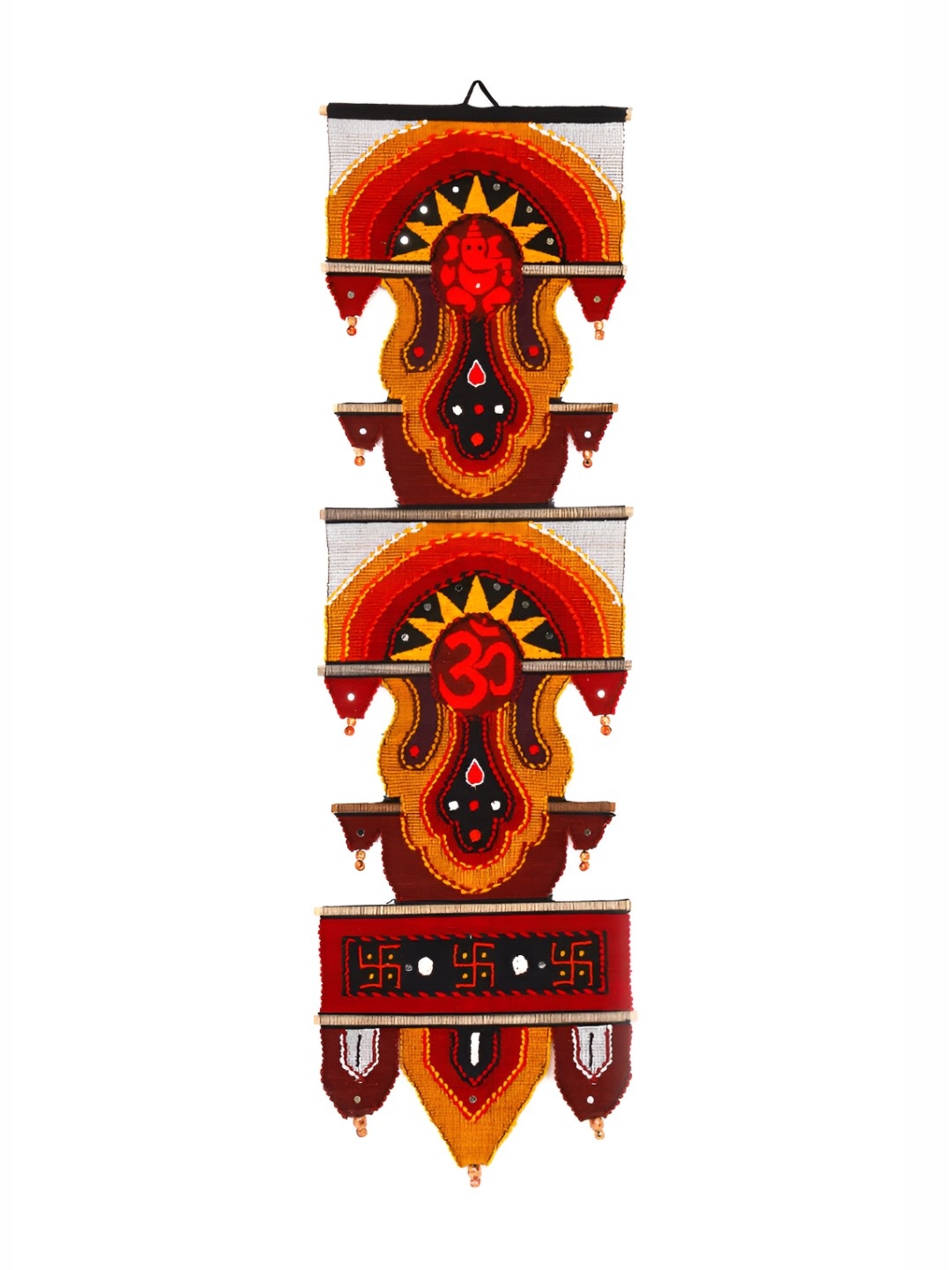 

PURINA'S Red & Brown Cotton Wall Hanging Tapestry