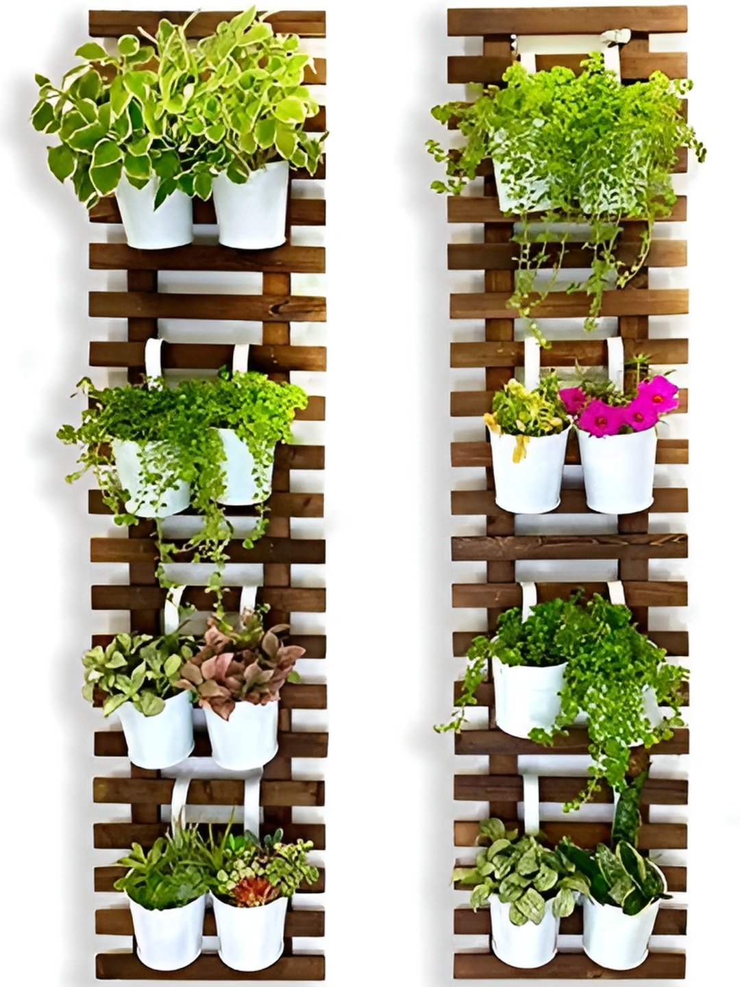 

ascent homes Brown Wooden Planter Stand