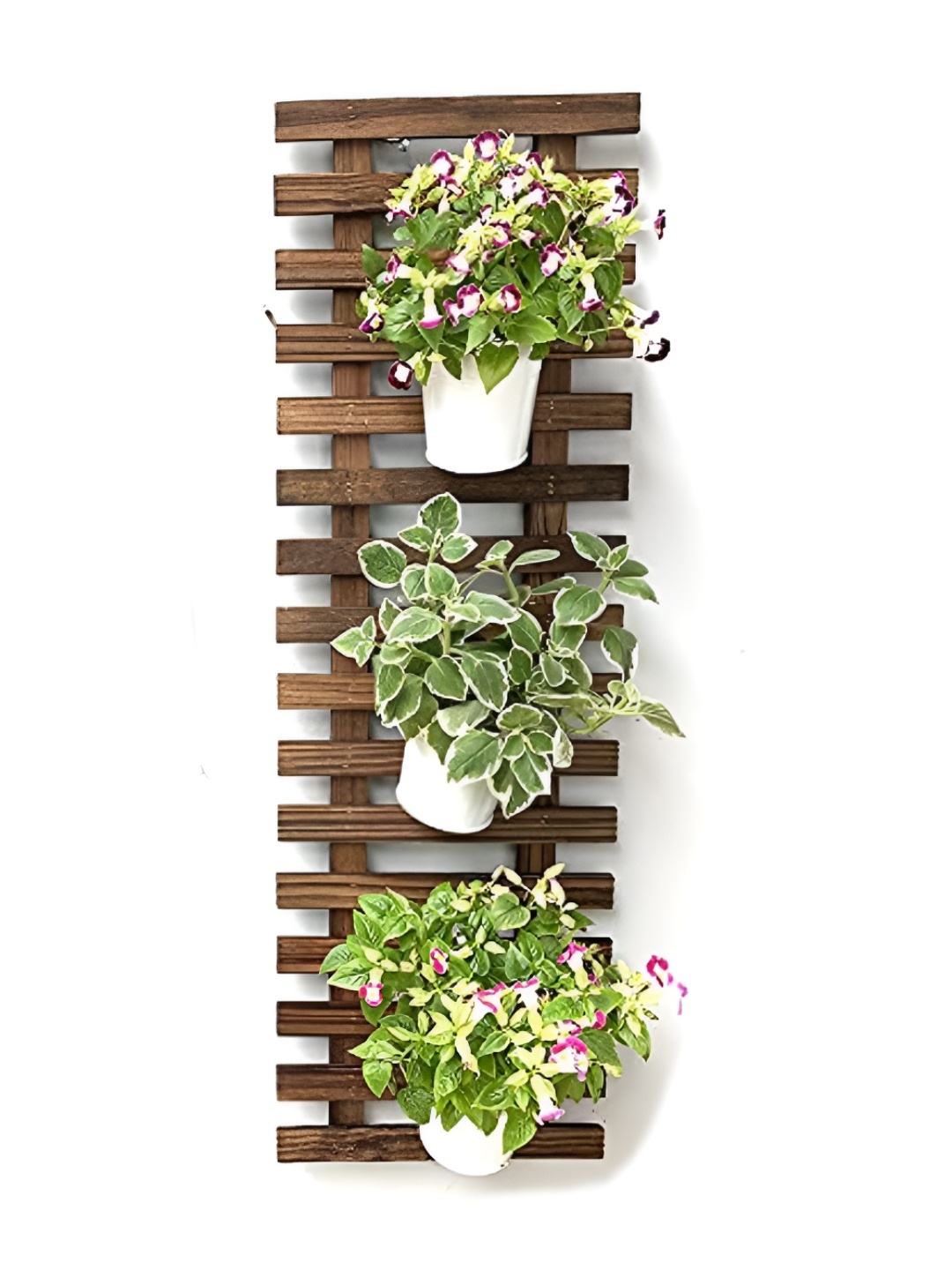 

ascent homes Brown Wooden Planter Stand