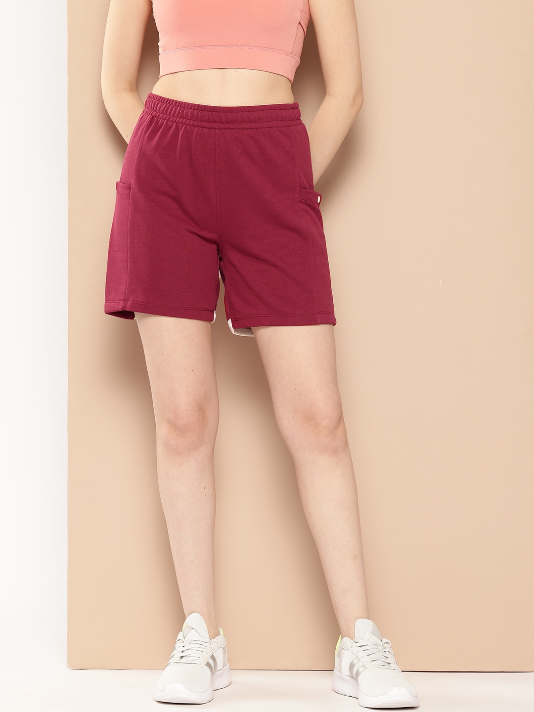 

Alcis Training or Gym Sports Shorts, Maroon
