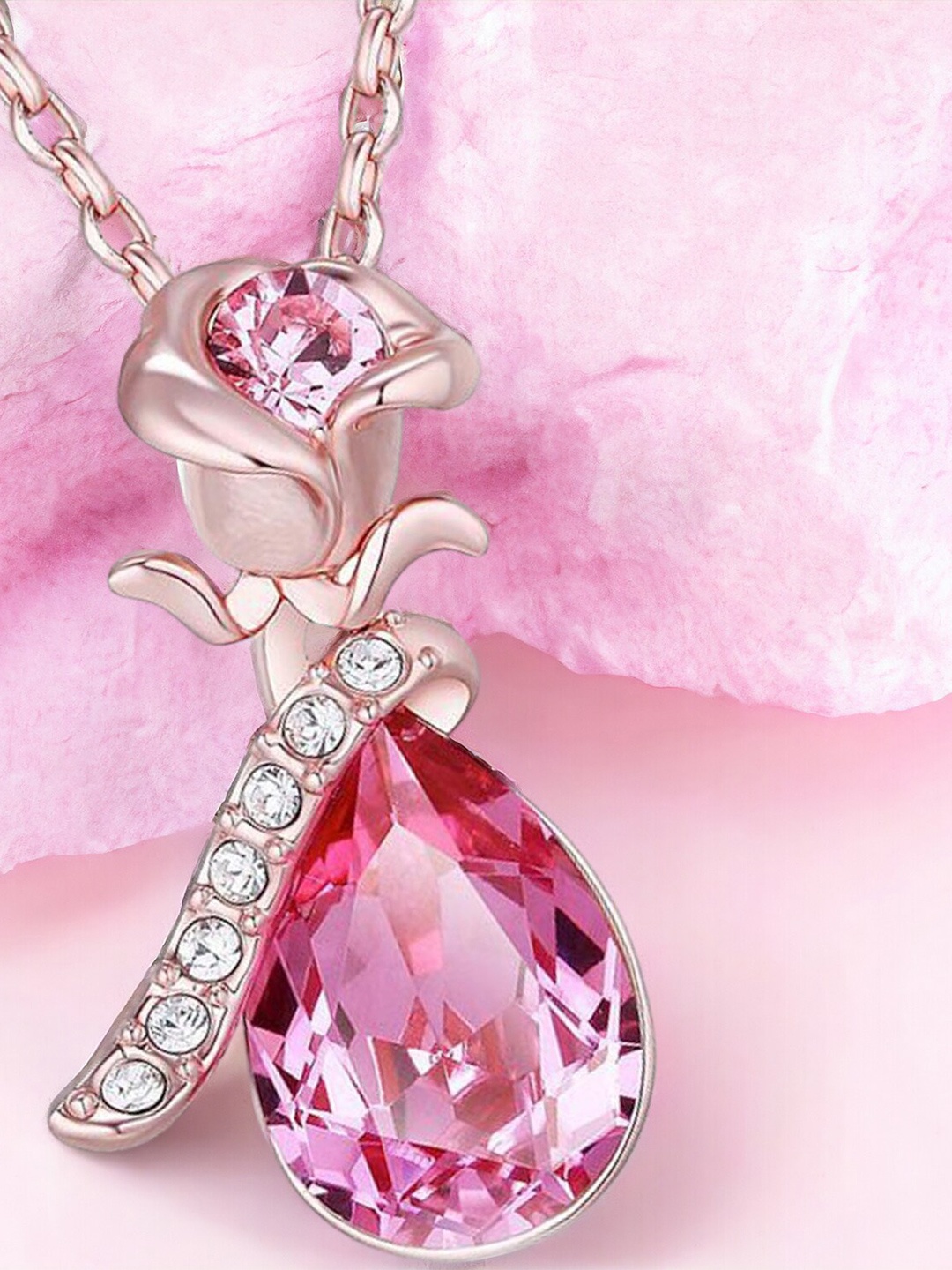 

Okos Rose Gold-Plated Necklace
