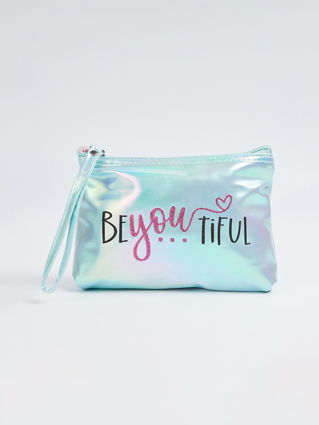 

Ginger by Lifestyle Women Printed Pouch Toilet kit, Green