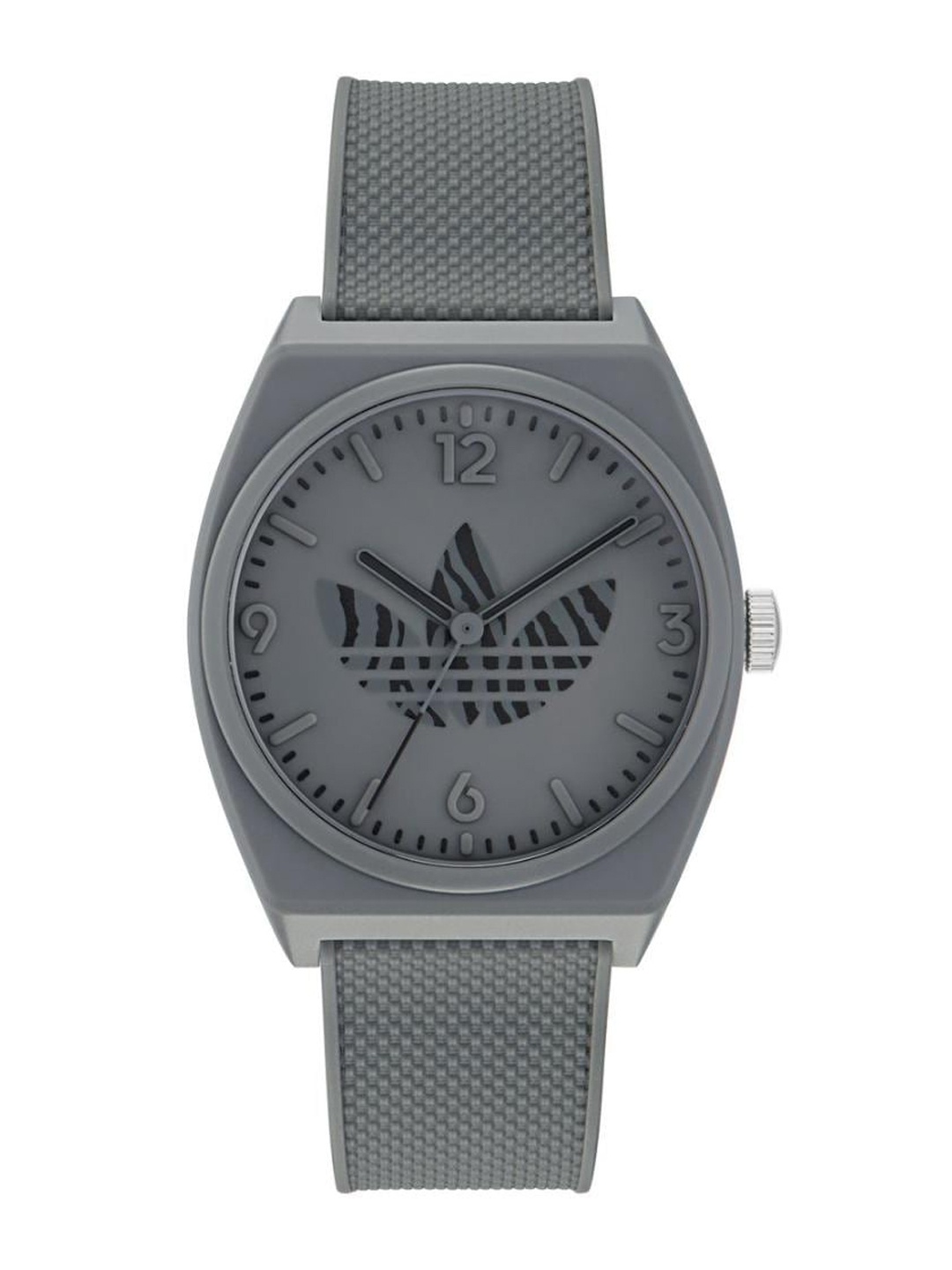 

ADIDAS Originals Unisex Brass Dial & Straps Analogue Watch AOST23552, Grey