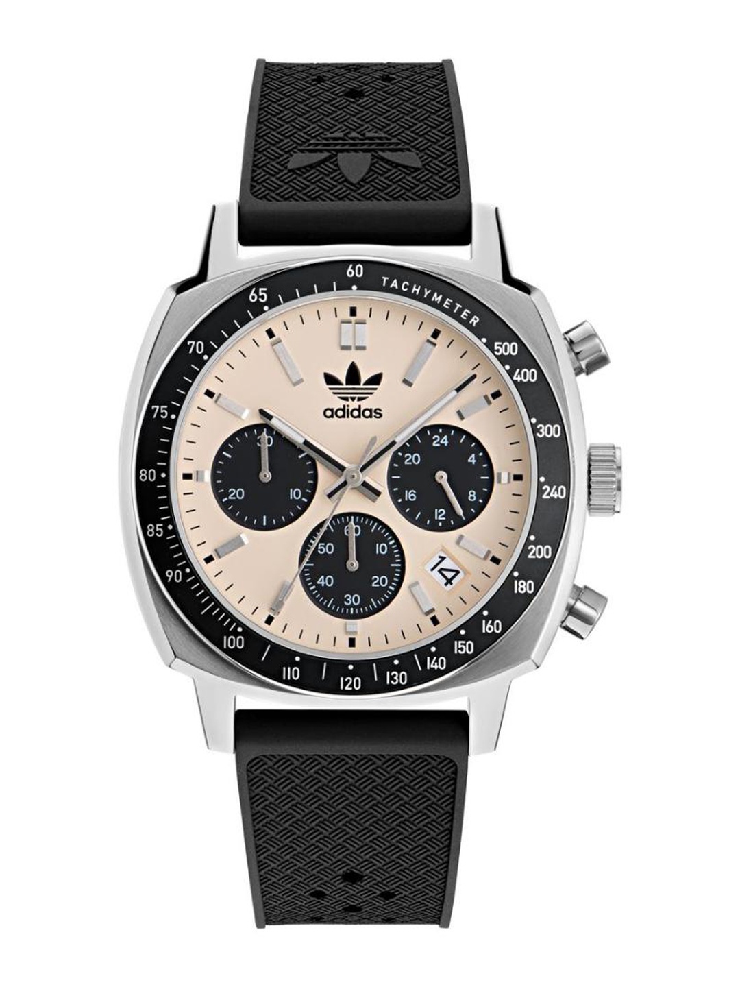 

ADIDAS Originals Unisex Brass Dial & Straps Analogue Watch AOFH23503, White