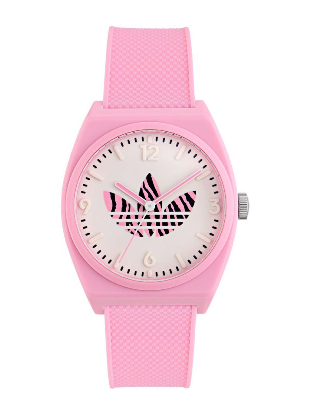 

ADIDAS Originals Unisex Brass Dial & Straps Analogue Watch AOST23553, White