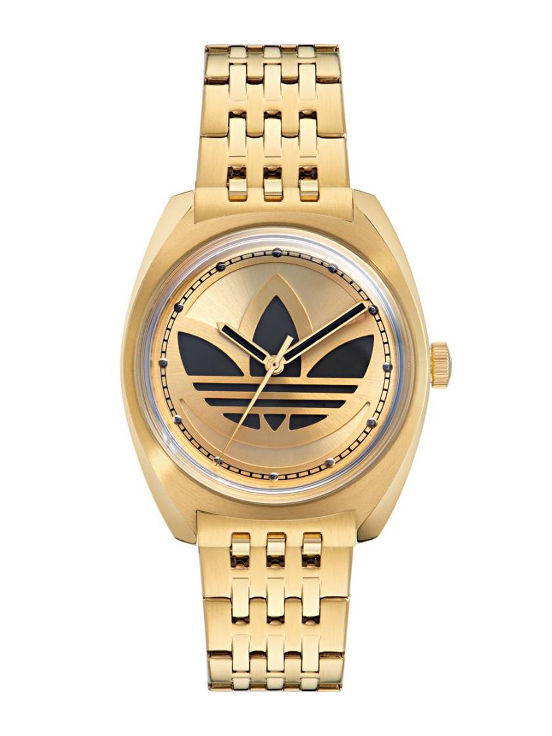 

ADIDAS Originals Unisex Stainless Steel Bracelet Style Straps Analogue Watch-AOFH23509, Gold