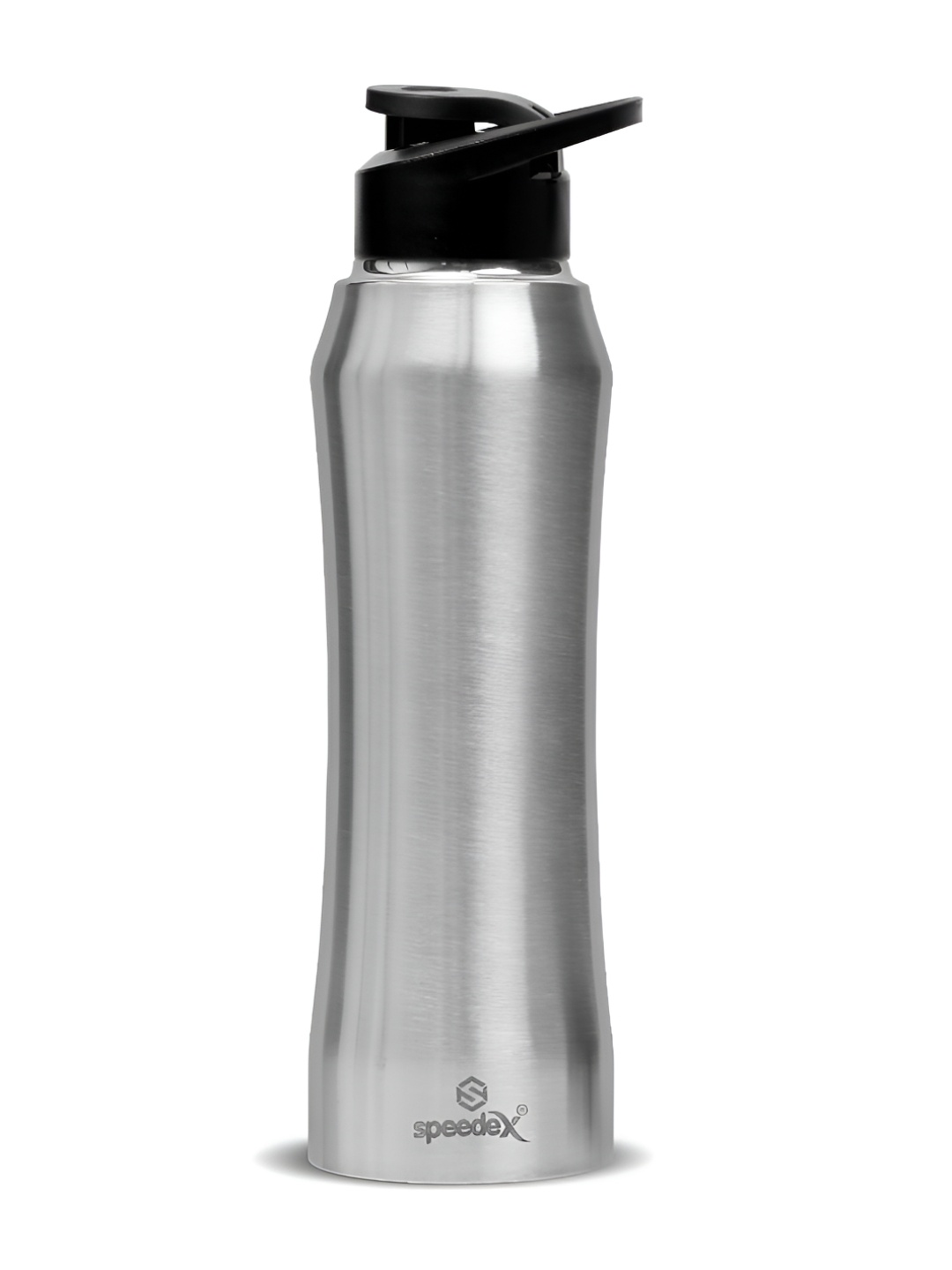 

Speedex Black Stainless Steel Leak Proof Water Bottle 1 L, Silver
