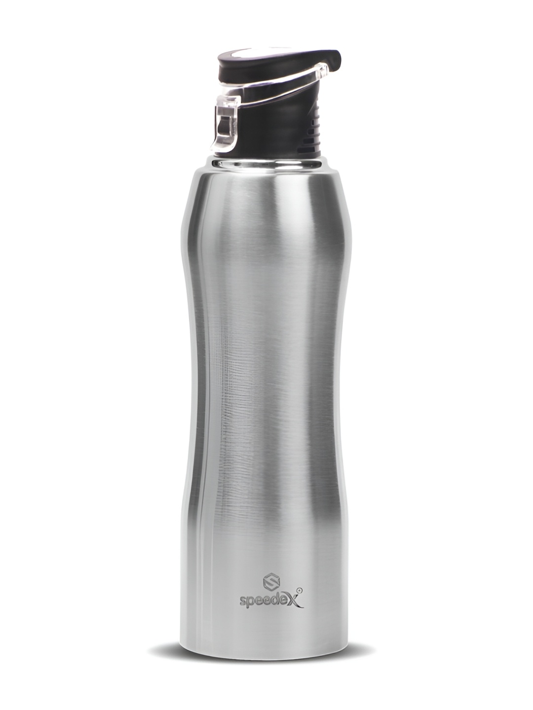 

Speedex Silver-Toned Single Stainless Steel Solid Water Bottle