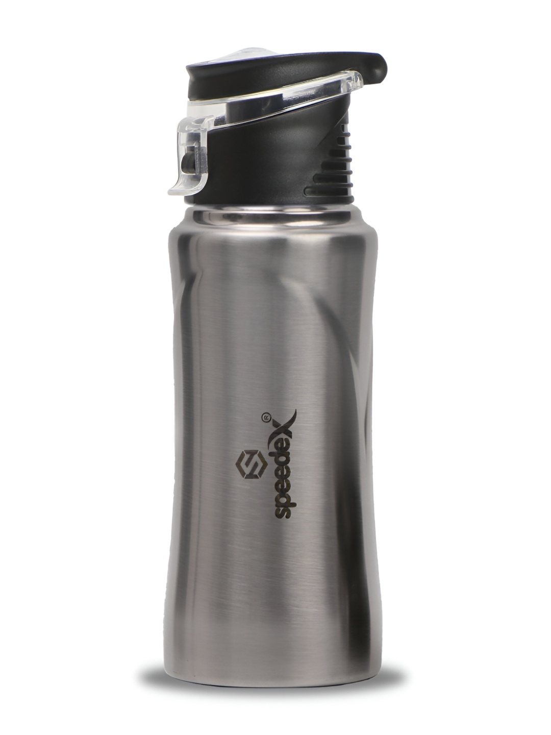 

Speedex Silver-Toned Single Stainless Steel Solid Water Bottle