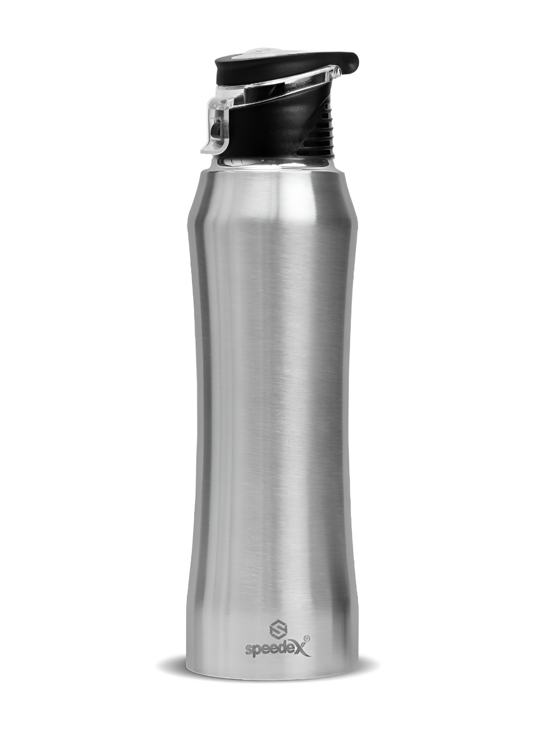 

Speedex Silver-Toned Single Stainless Steel Solid Water Bottle