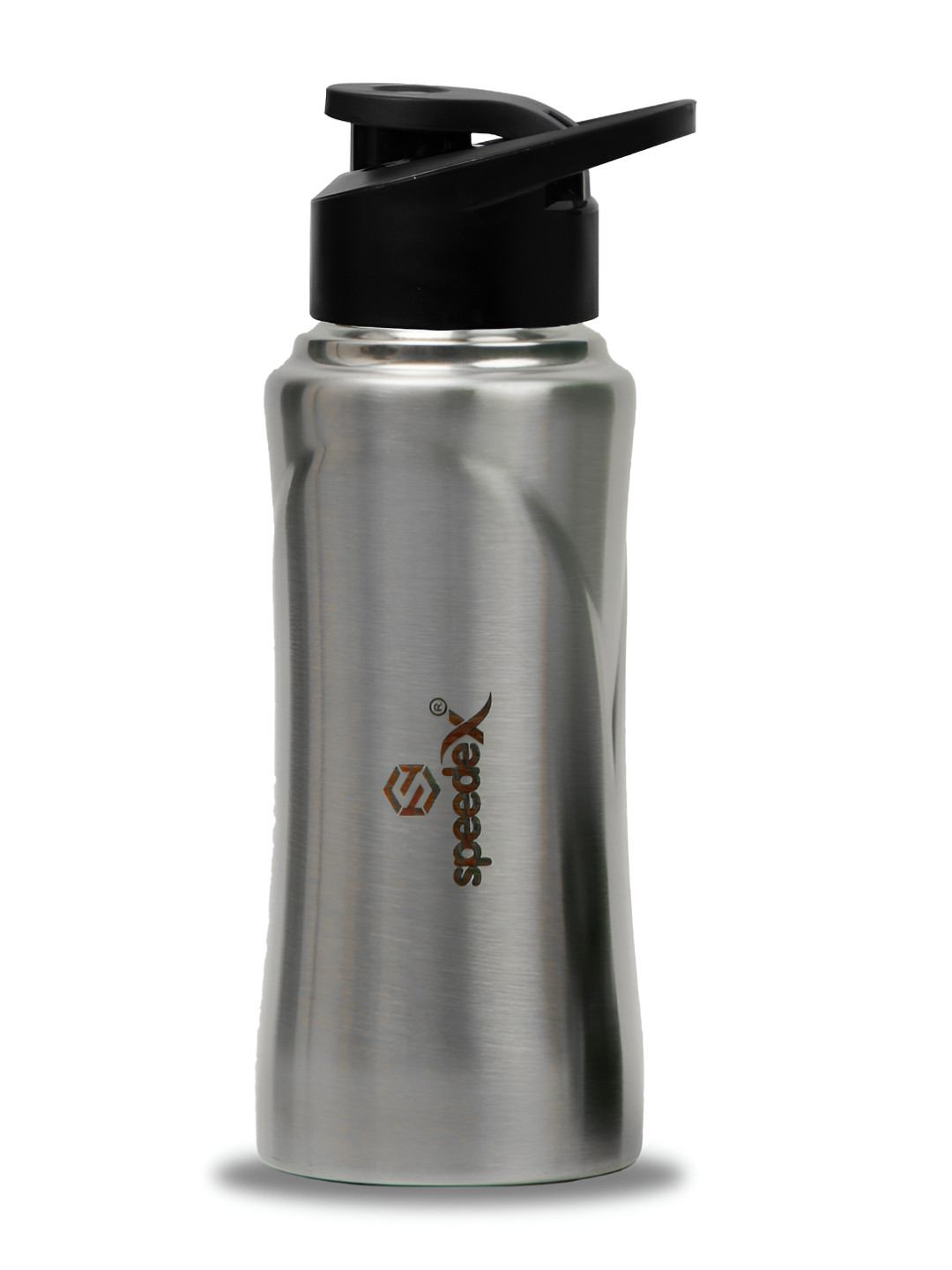 

Speedex Silver-Toned Single Stainless Steel Solid Water Bottle