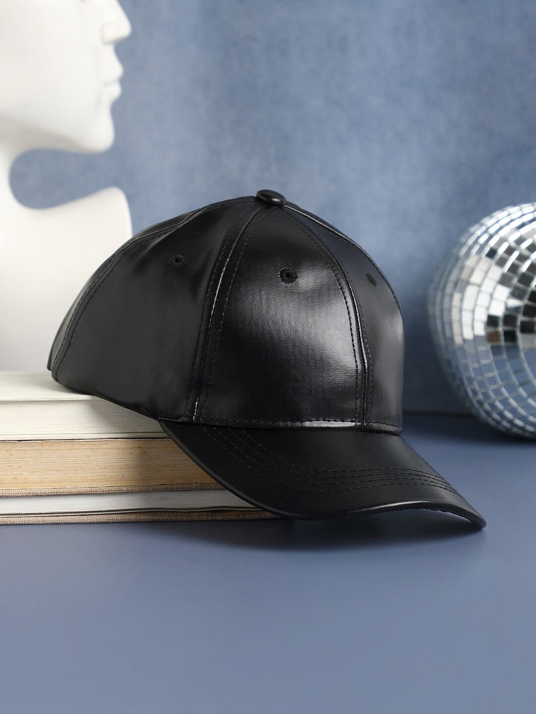 

HAUTE SAUCE by Campus Sutra Women Baseball Cap, Black
