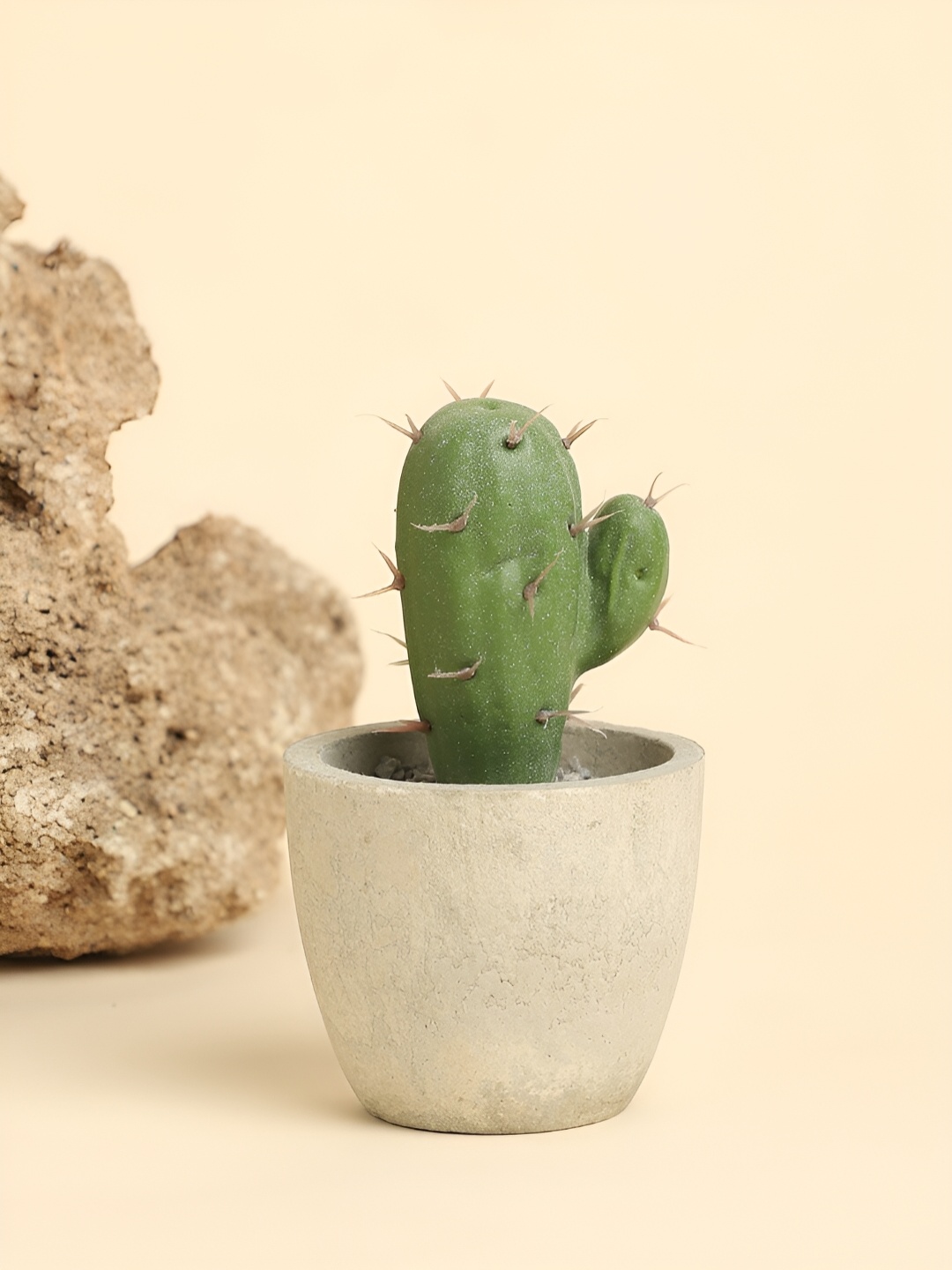 

Bonhomie Grey Ceramic Curio Showpiece