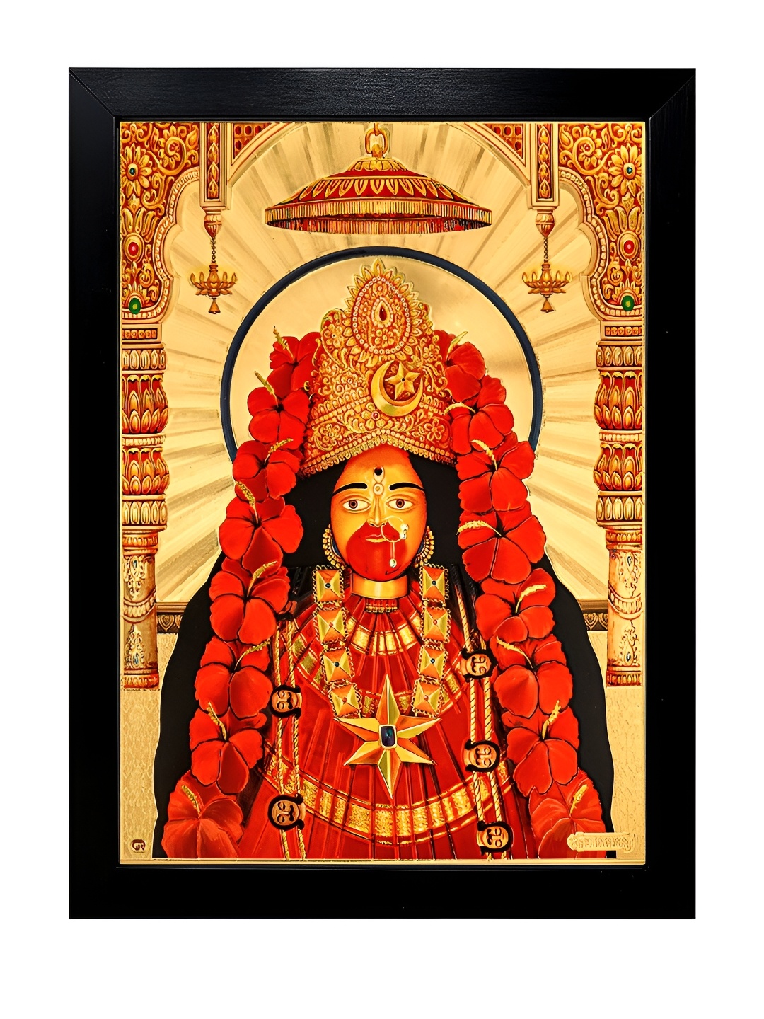 

Hawai Black & Red Religious Wooden Wall Photo Frame