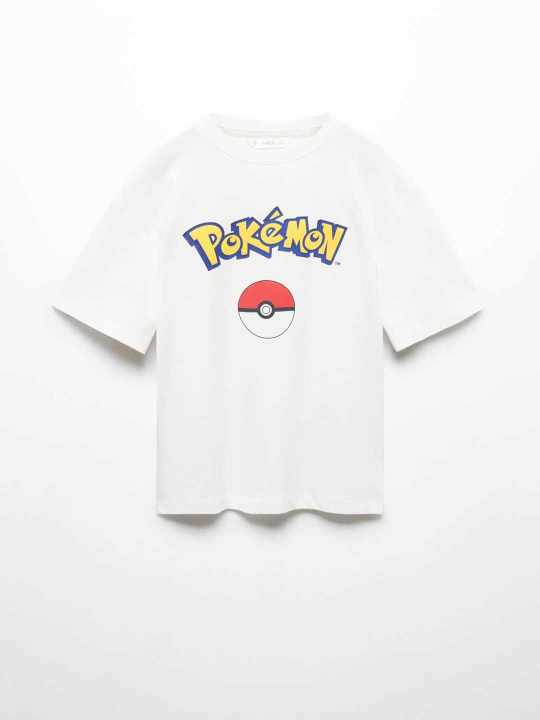 

Mango Kids Boys Typography Printed Pure Cotton T-shirt, White