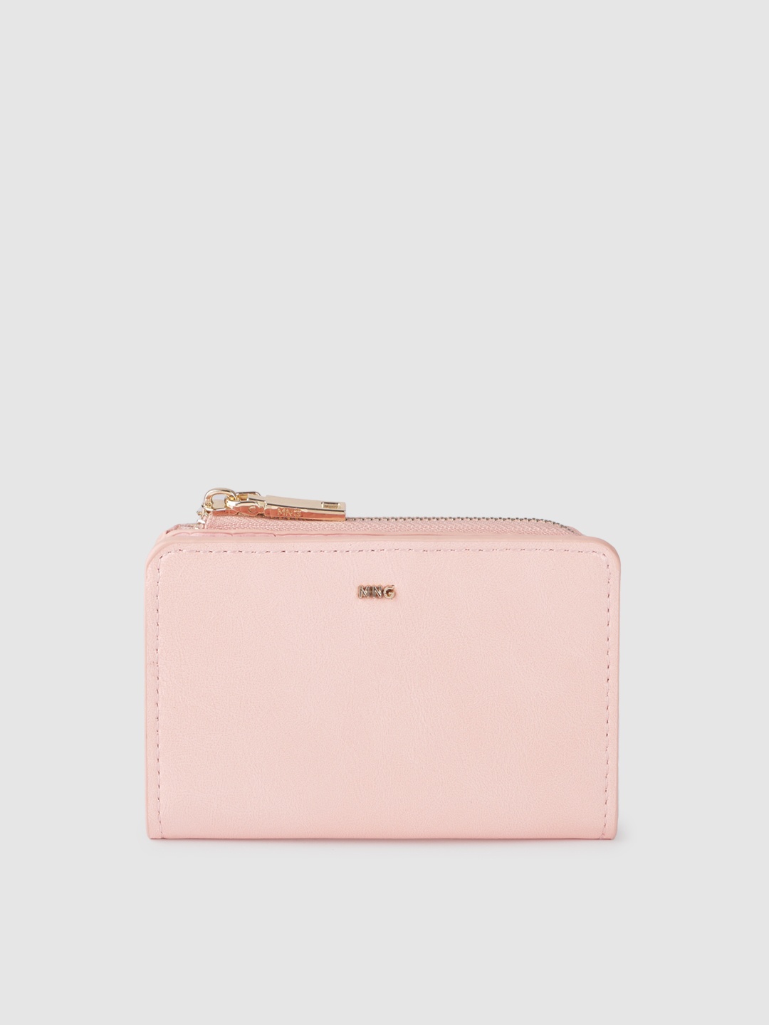 

MANGO Women Two Fold Wallet, Pink