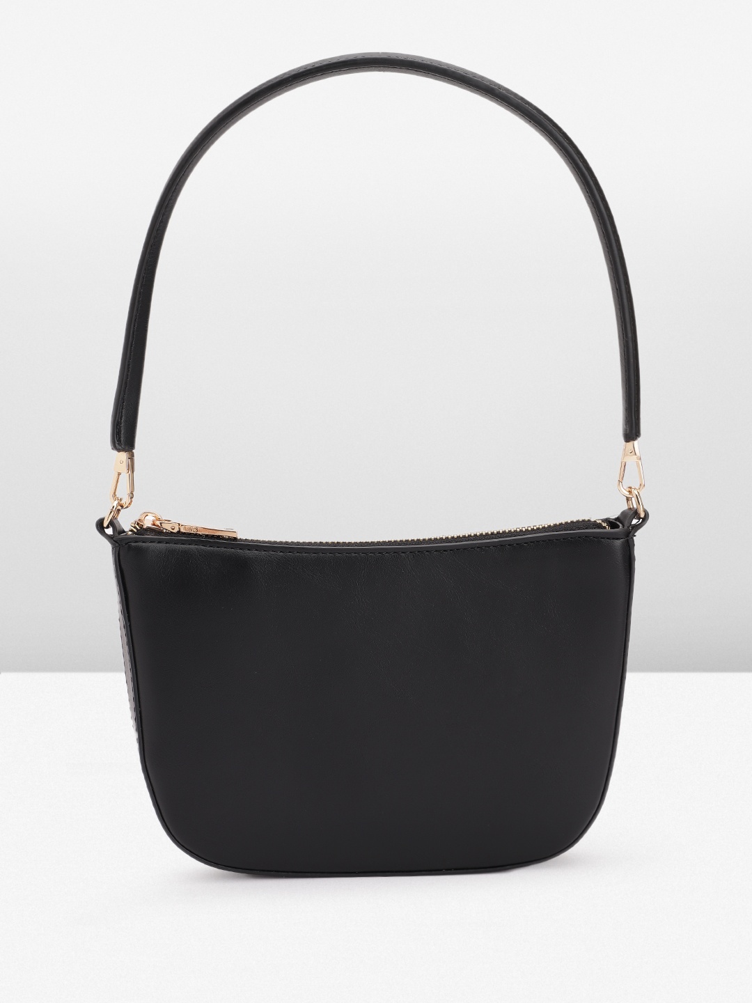 

MANGO Structured Shoulder Bag, Black