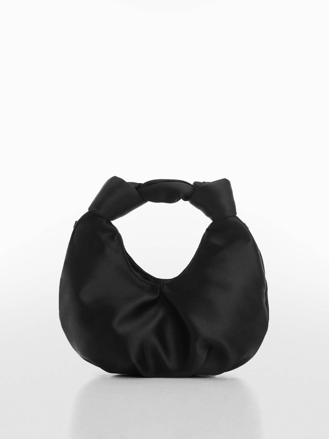 

MANGO Structured Handheld Bag, Black