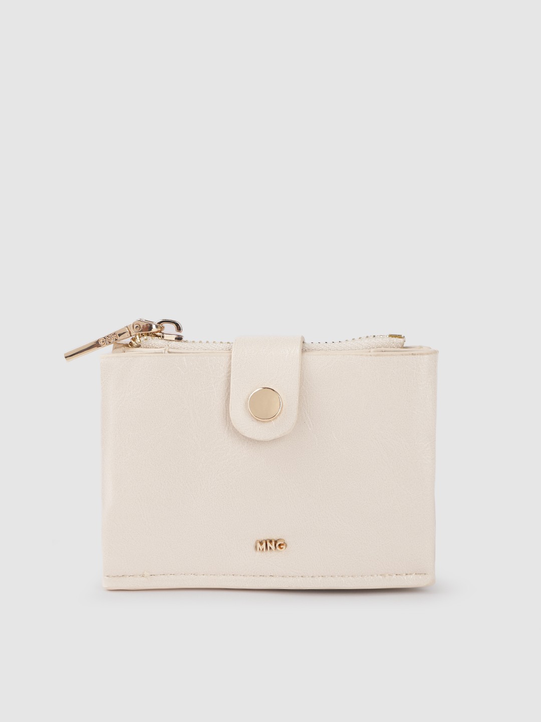 

MANGO Women Card Holder, White