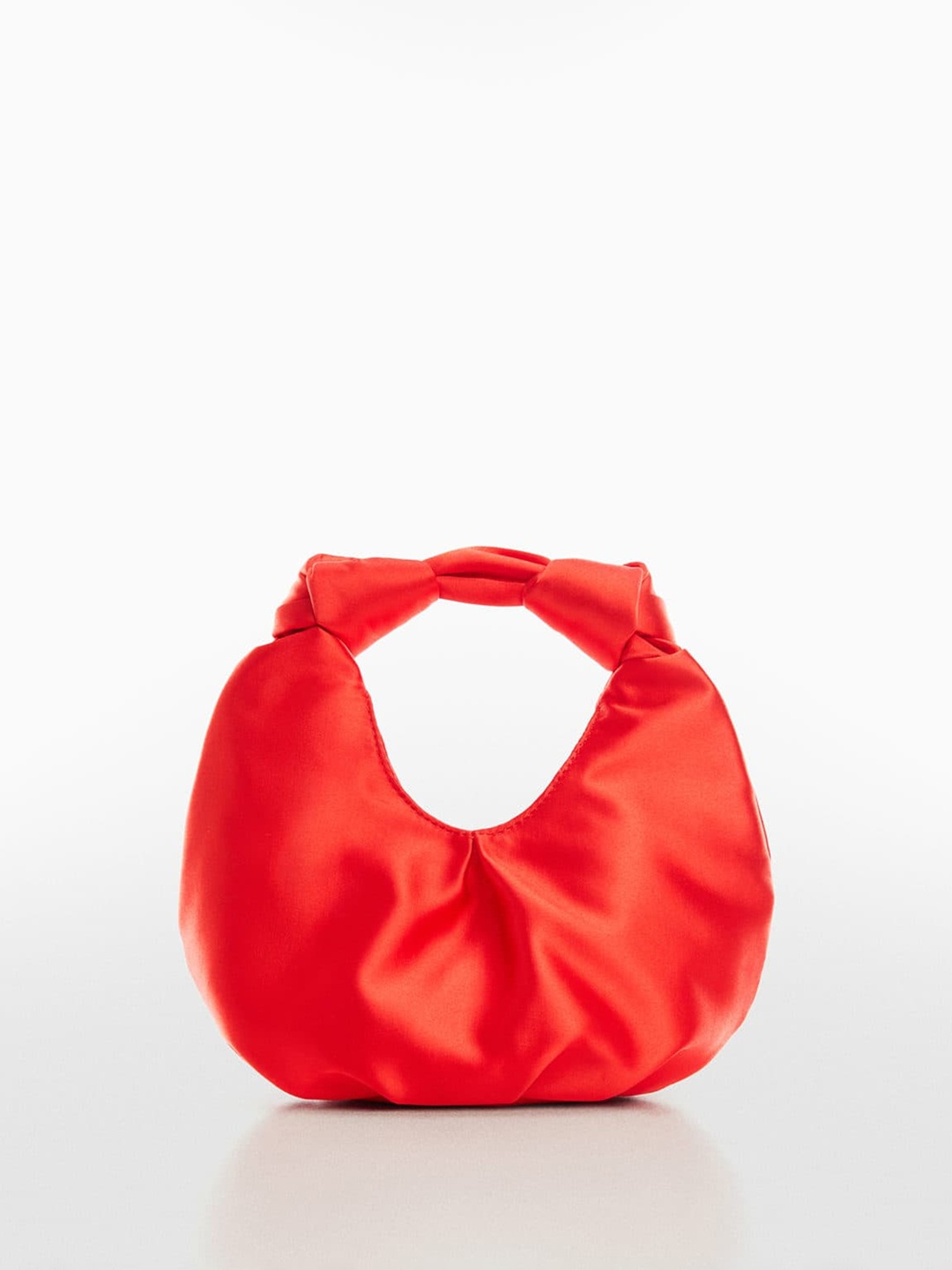 

MANGO Structured Handheld Bag, Red