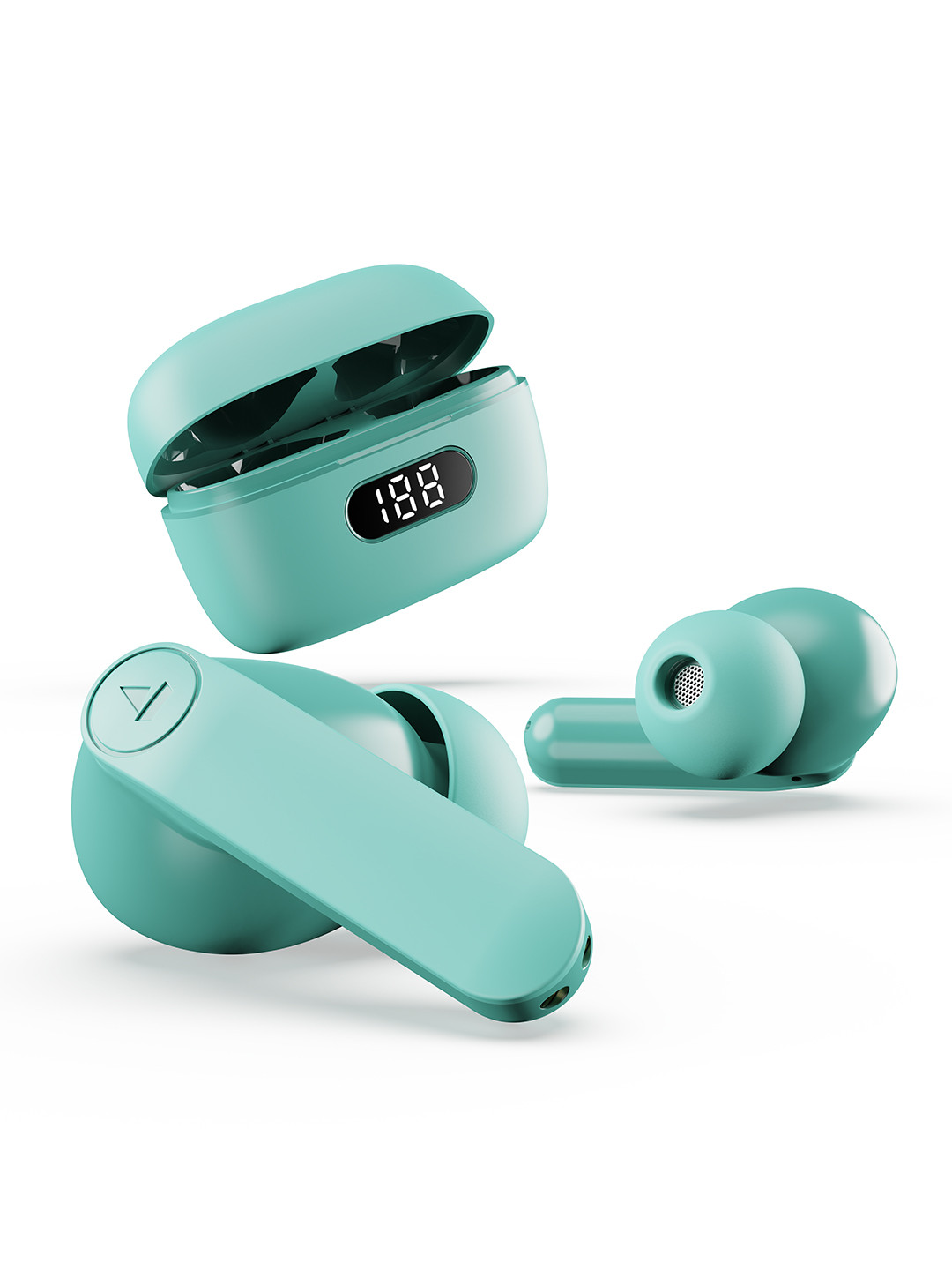 

boAt Airdopes 121 With 40 Hours Playback, ENX & Battery Indicator Screen Pro Headphones, Green