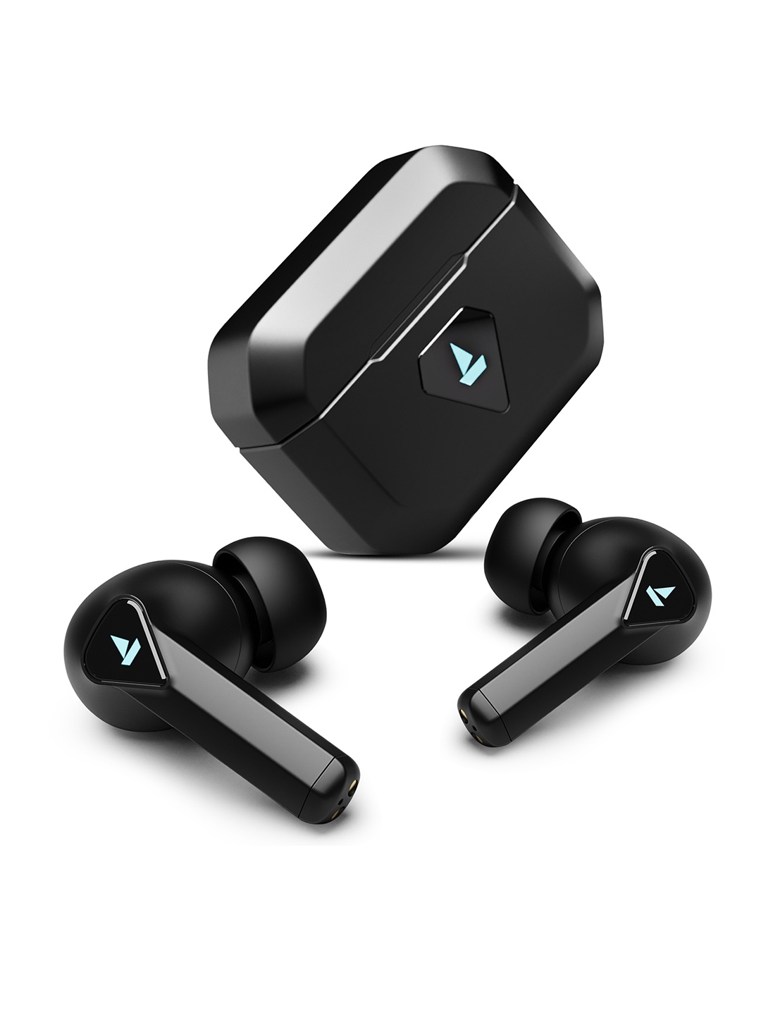 

boAt Immortal 150 TWS with 40H Battery Life, Quad Mics, RGB Lights & ENX Earbuds, Black