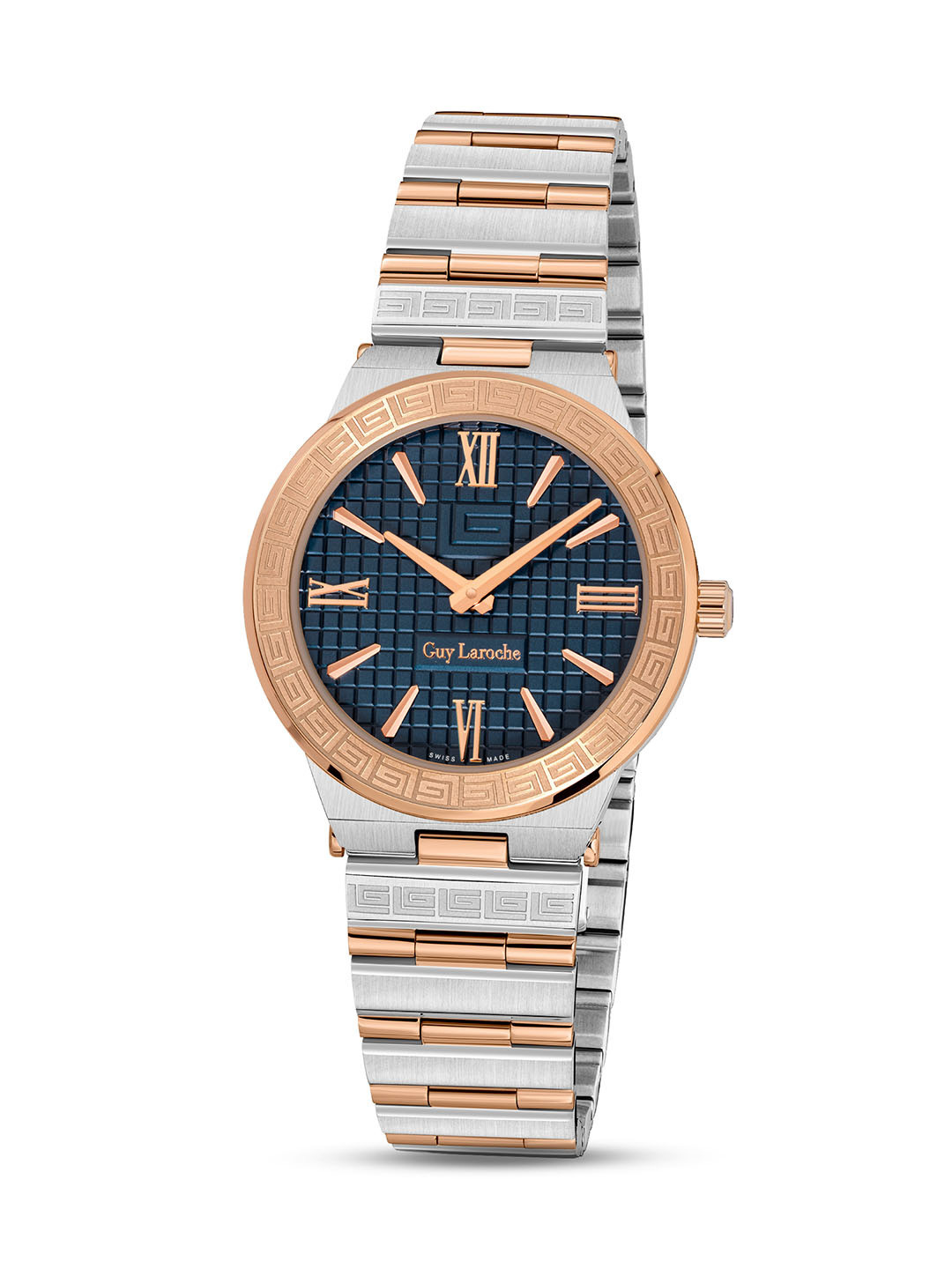 

Guy Laroche Women Stainless Steel Straps Analogue Swiss Made Watch GLWLG0000416, Rose gold