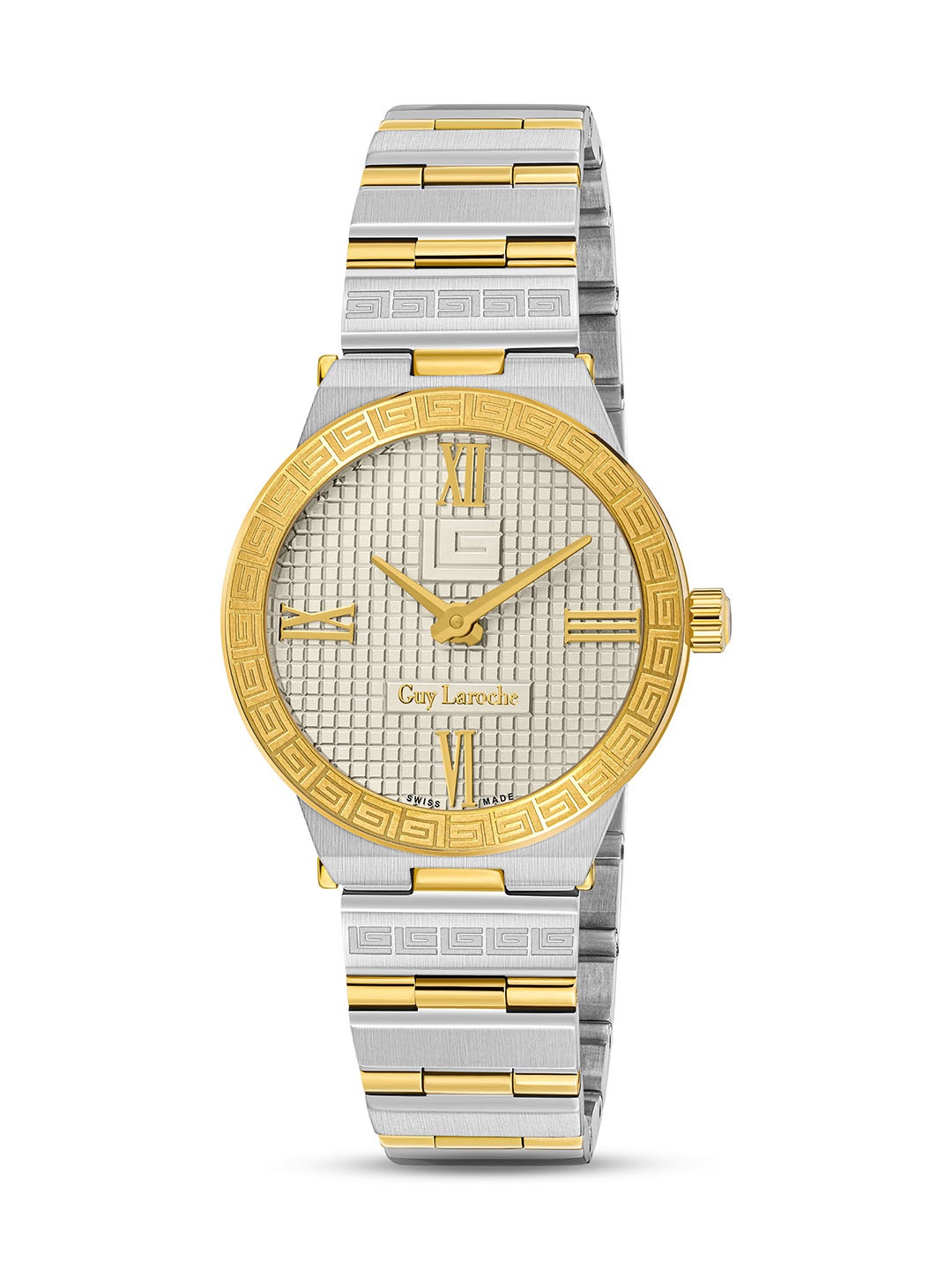 

Guy Laroche Women Stainless Steel Straps Analogue Swiss Made Watch GLWLG0000417, Gold