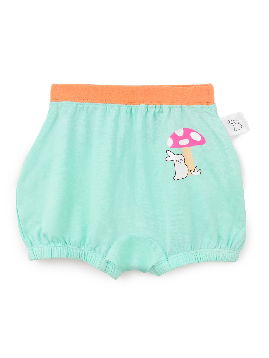 

SuperBottoms Unisex Supersoft Premium Antimicrobial Mid-Rise Bamboo Bloomers, Green